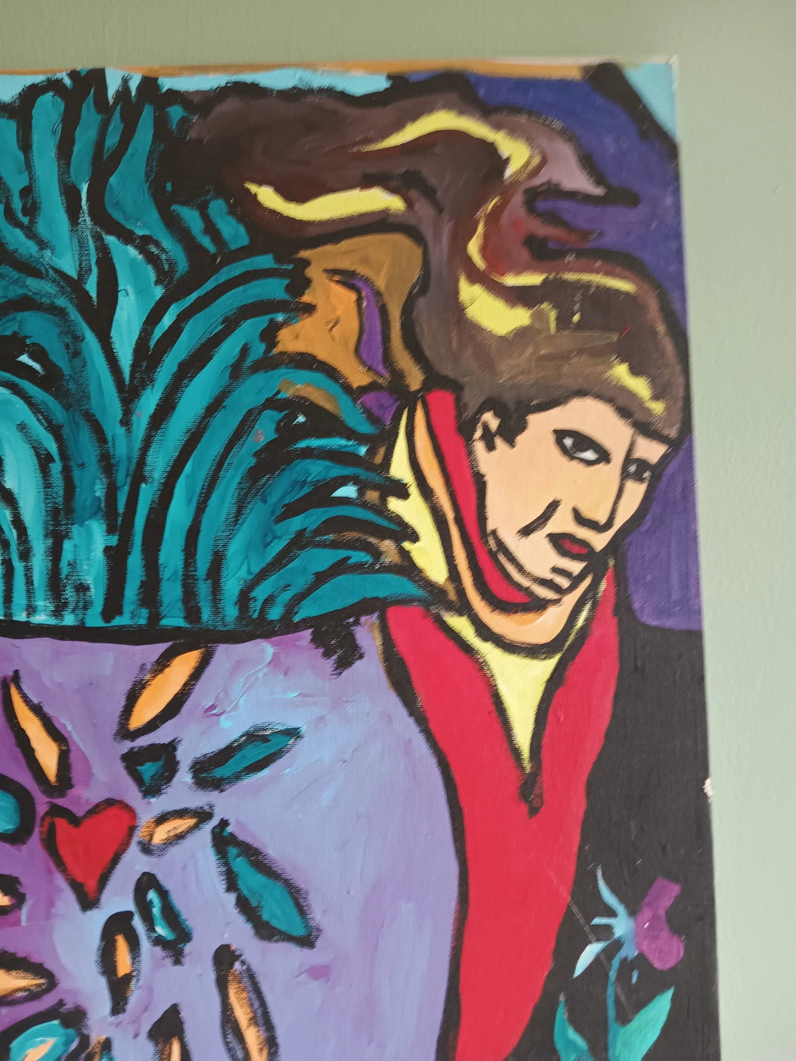 The Lovers Original Acrylic on Canvas by Angelo Franco - 6