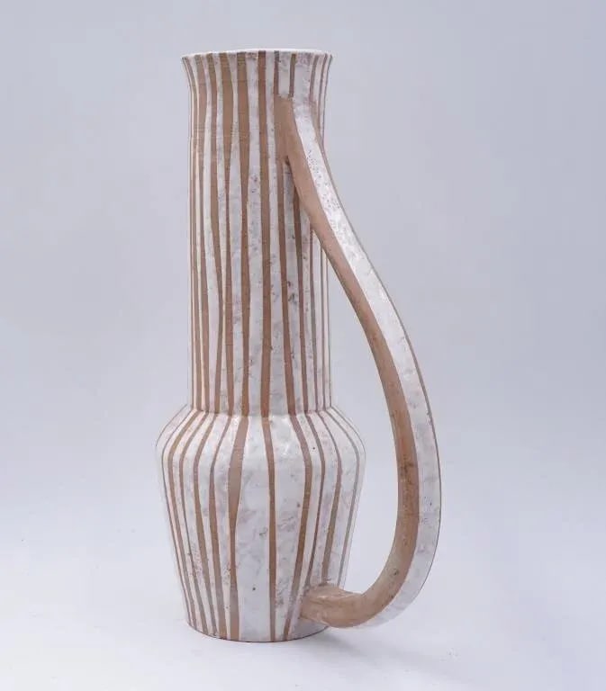 Mid 20th Century Joel Edwards Sculptural Pottery Pitcher - 2