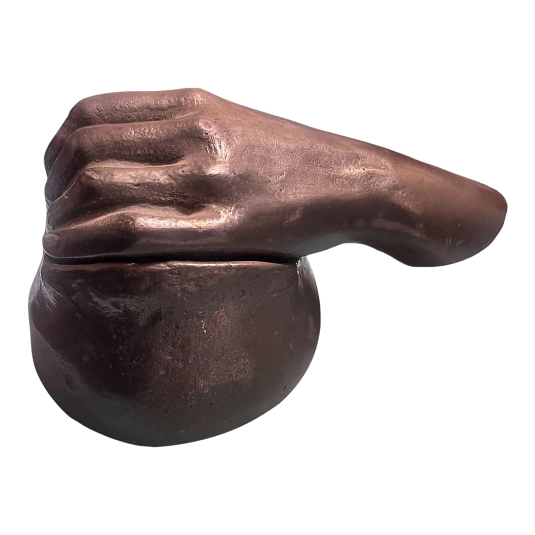 Robert Graham Hand Sculpture Paperweight, Signed 1982 (1 of 10)