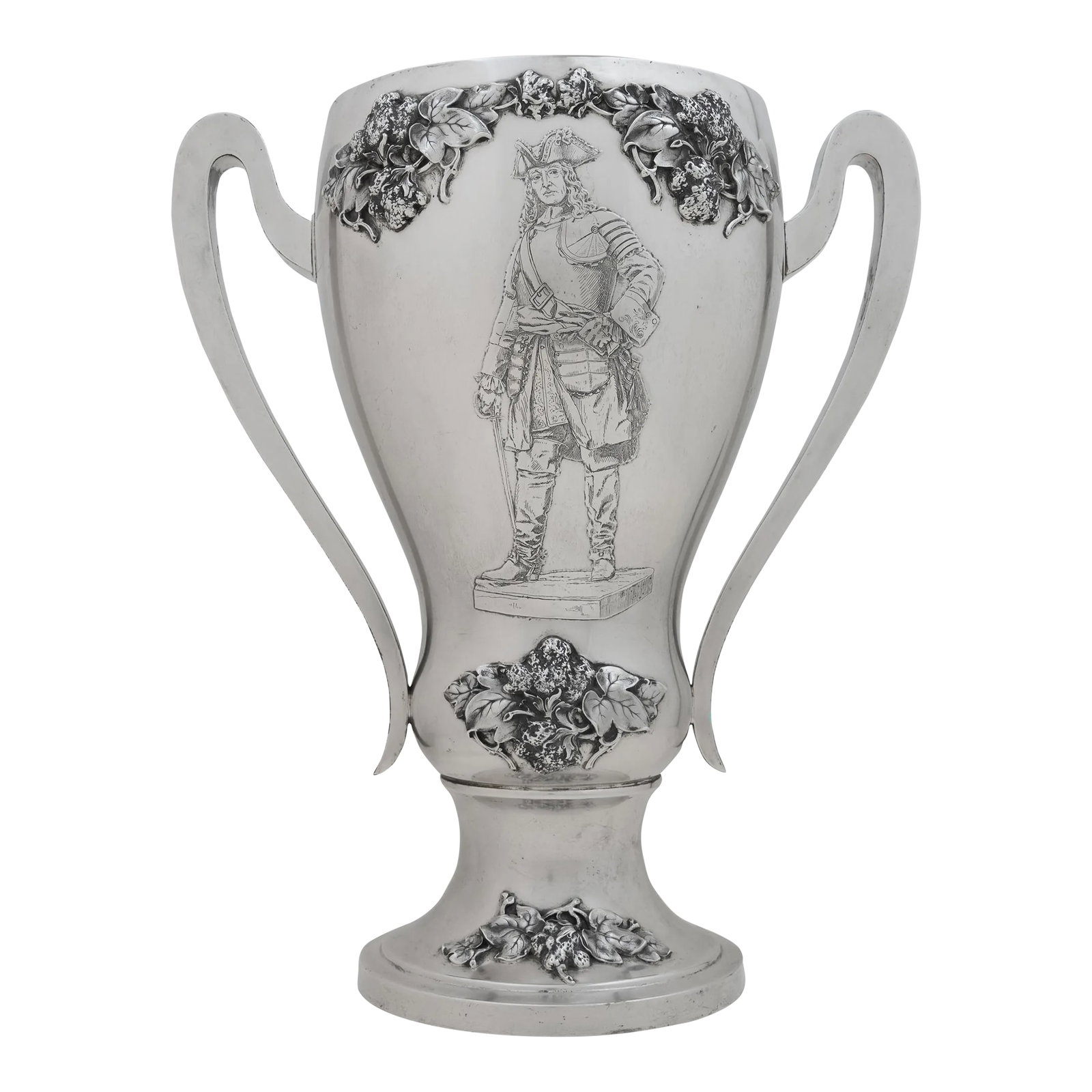 Oglethorpe Monument Cup, Savannah, Georgia, 1910: A loving cup presented to the Georgia Hussars of Savannah for the winning score in the calvary tilt that followed the unveiling ceremony for the Oglethorpe monument in Savannah on November 23rd,