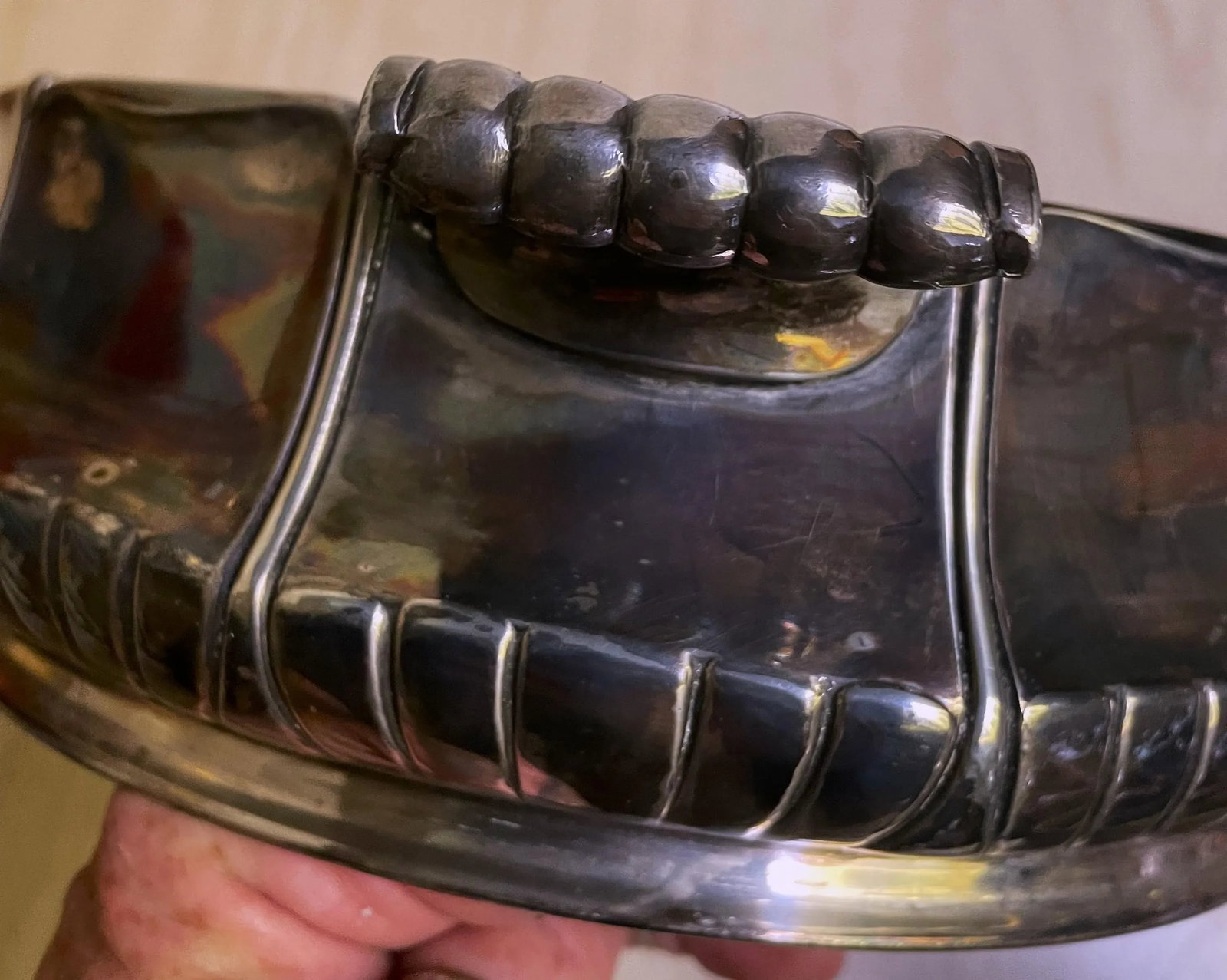 Early 20th Century Orfèvrerie Gallia Art Nouveau Christofle Silverplate Large Serving/Display - 4