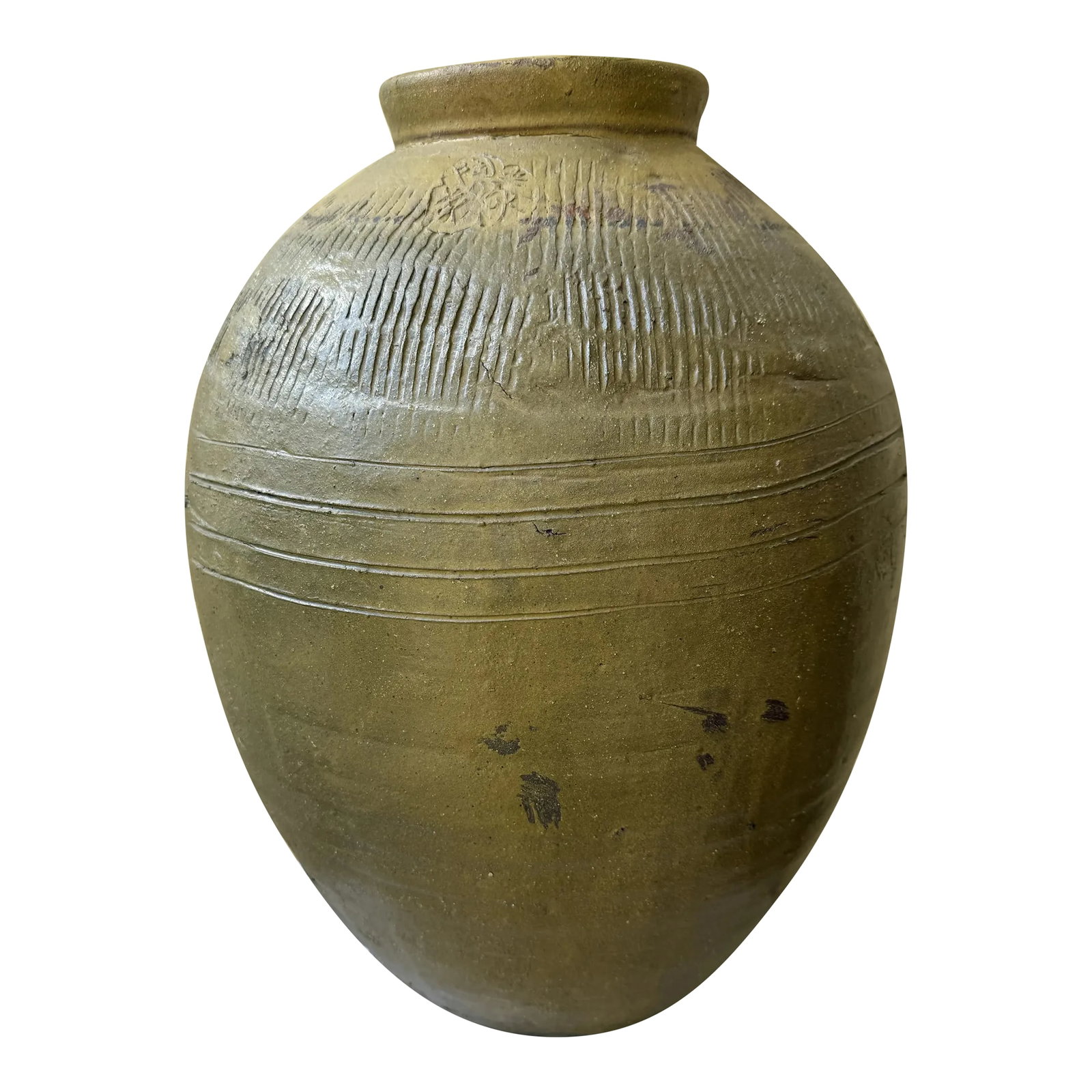 Antique Late 19th Century Chinese Martaban (1 of 10)