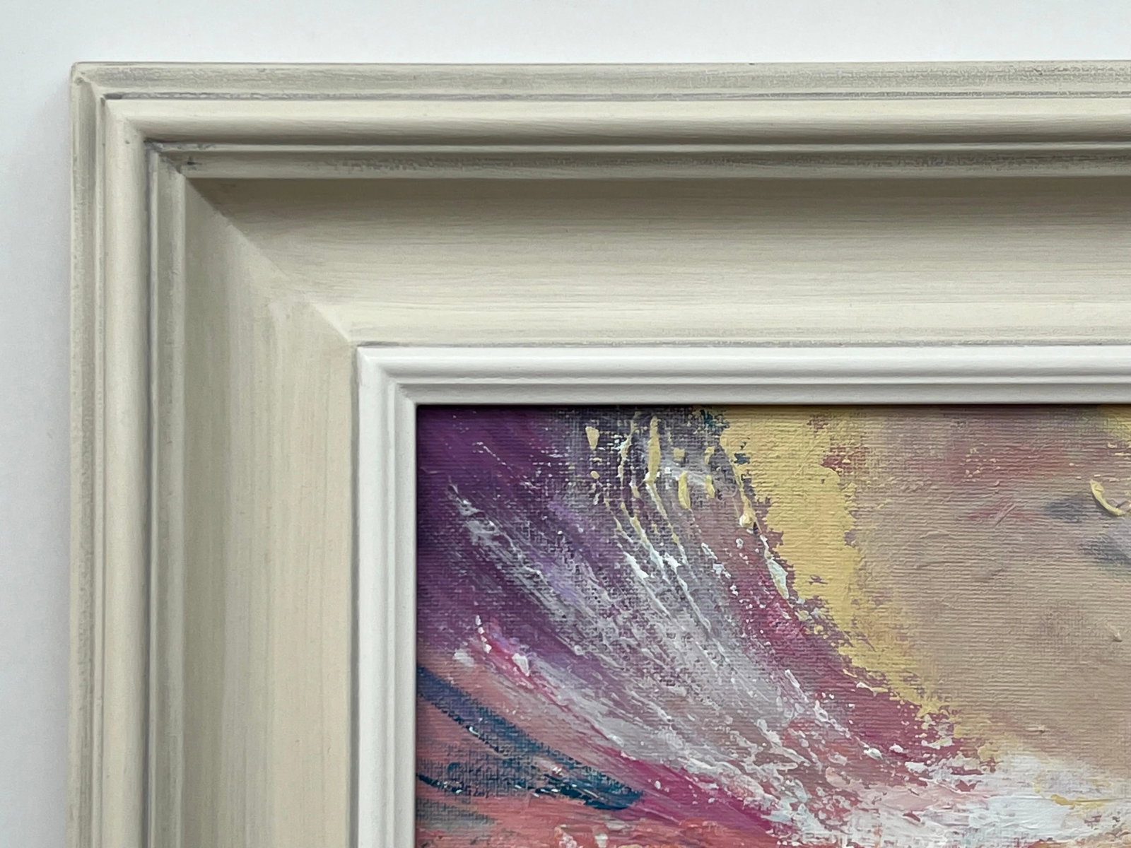 Radiant Dawn - Vibrant Abstract Sea Landscape Painting - Unique Original Art by British Contemporary - 7