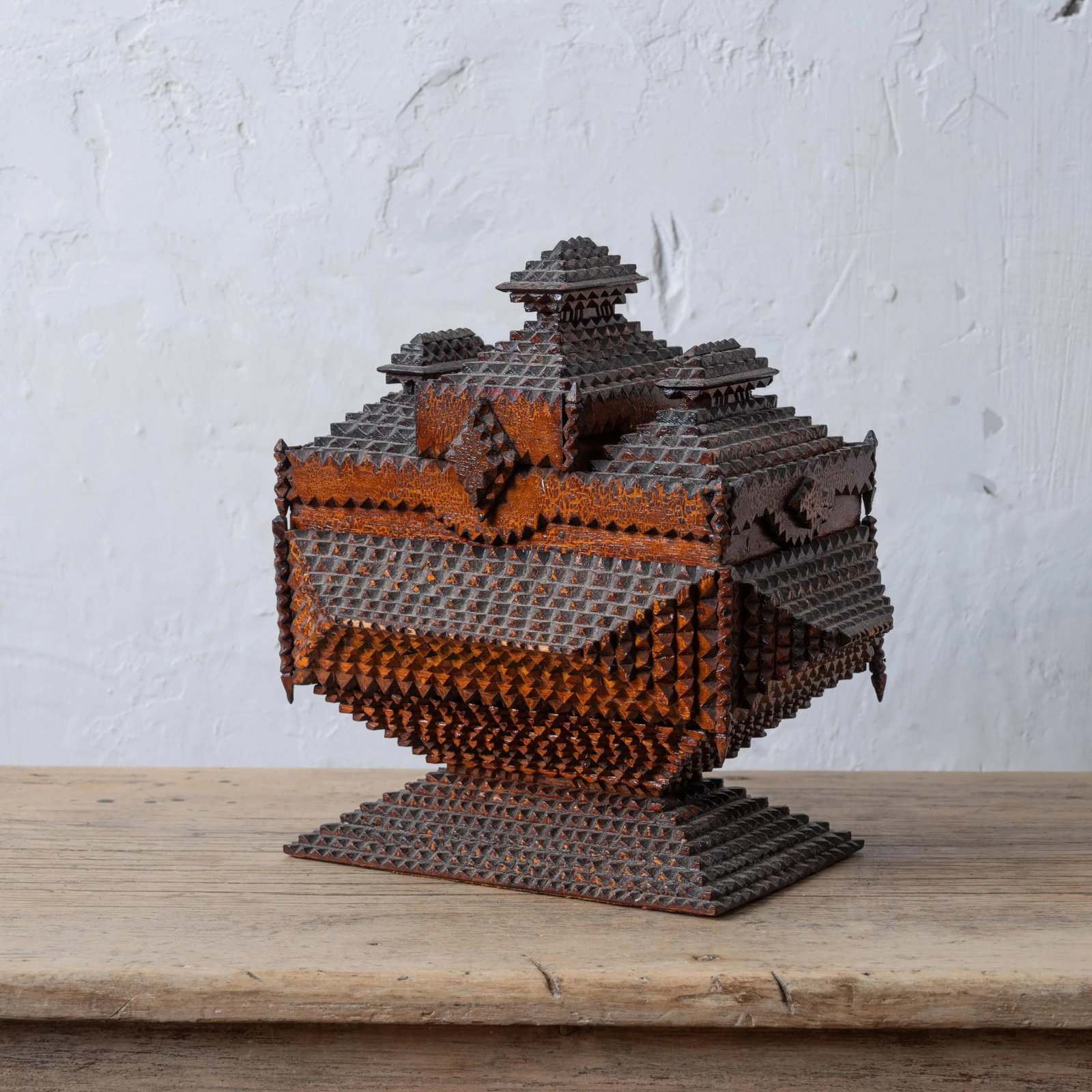Tramp Art Box, C.1890 - 11