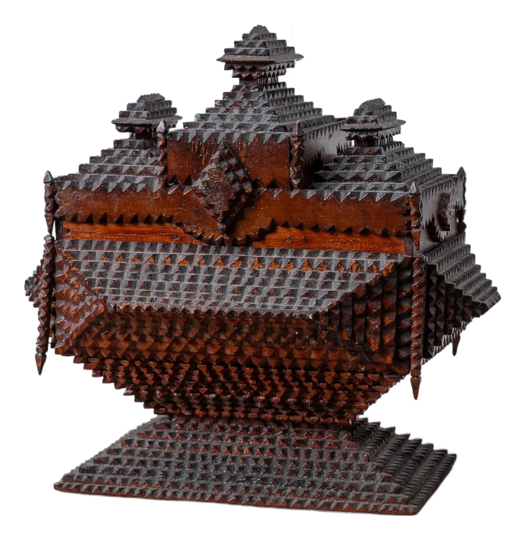 Tramp Art Box, C.1890 (1 of 12)