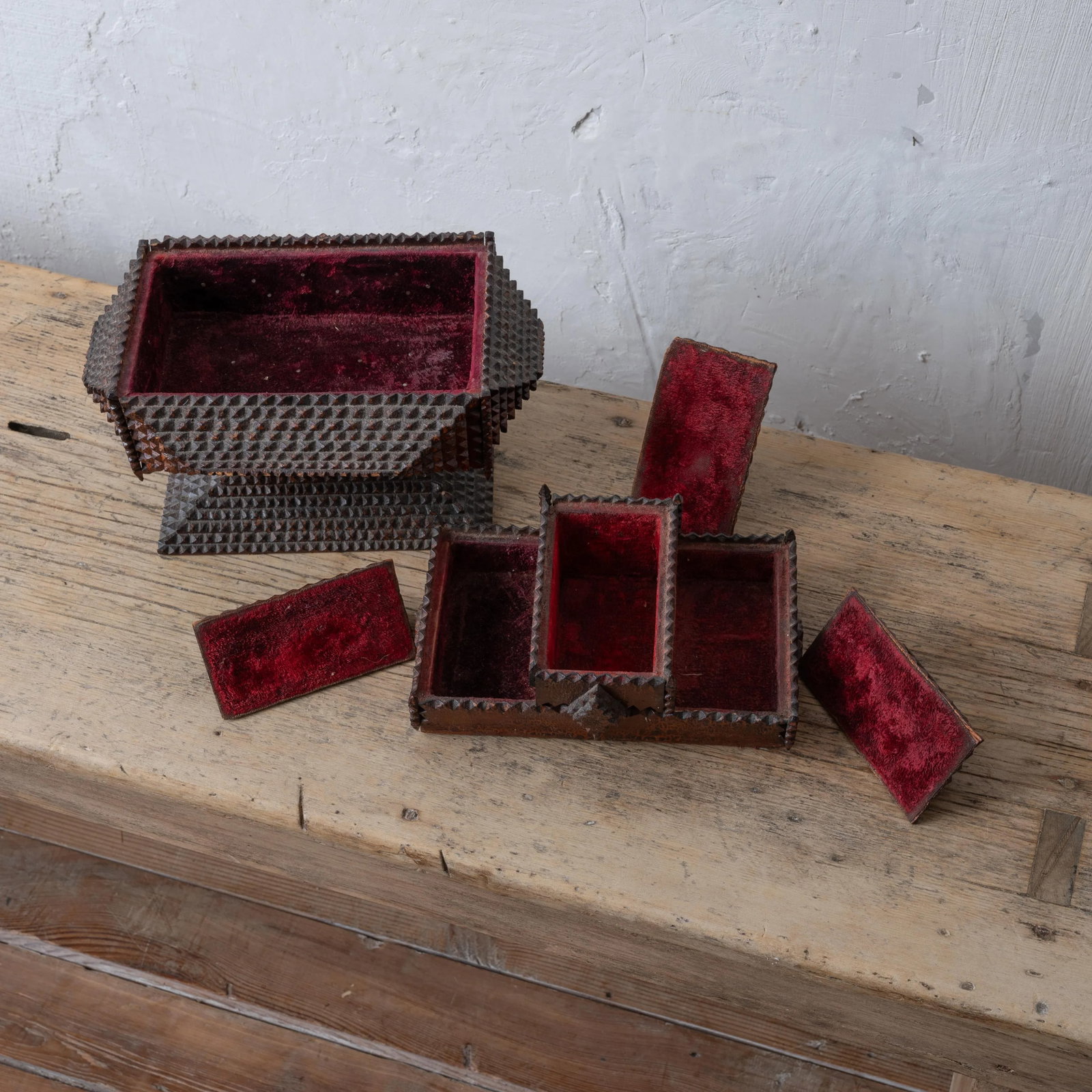 Tramp Art Box, C.1890 - 7