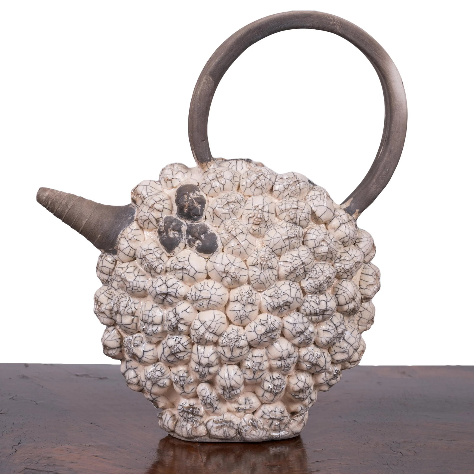 A Doll Head Studio Pottery Tea Set - 2