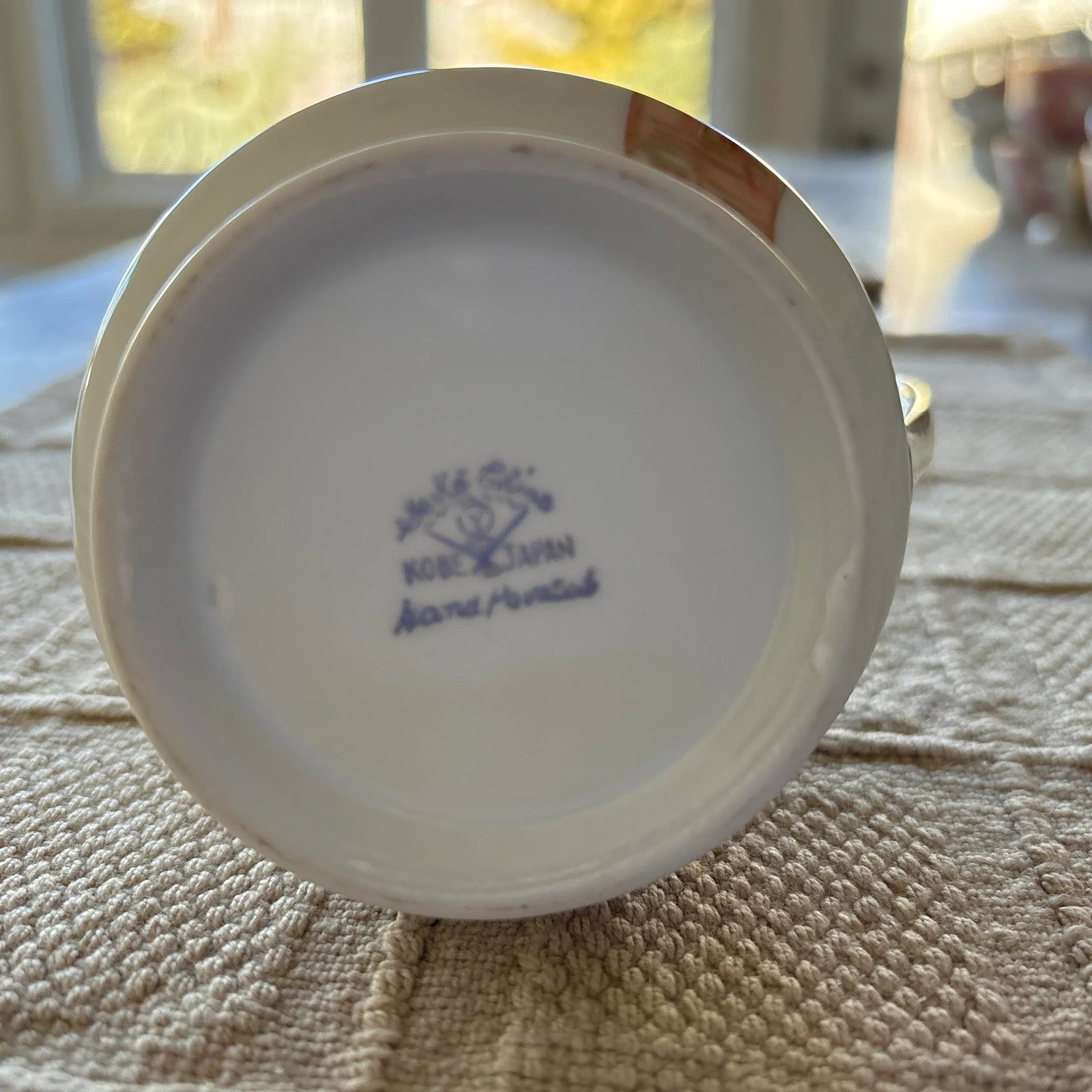 Vintage Handpainted Coffee Service Set for 12 - Featuring Gilded Cherry Blossoms by Soko China - 5