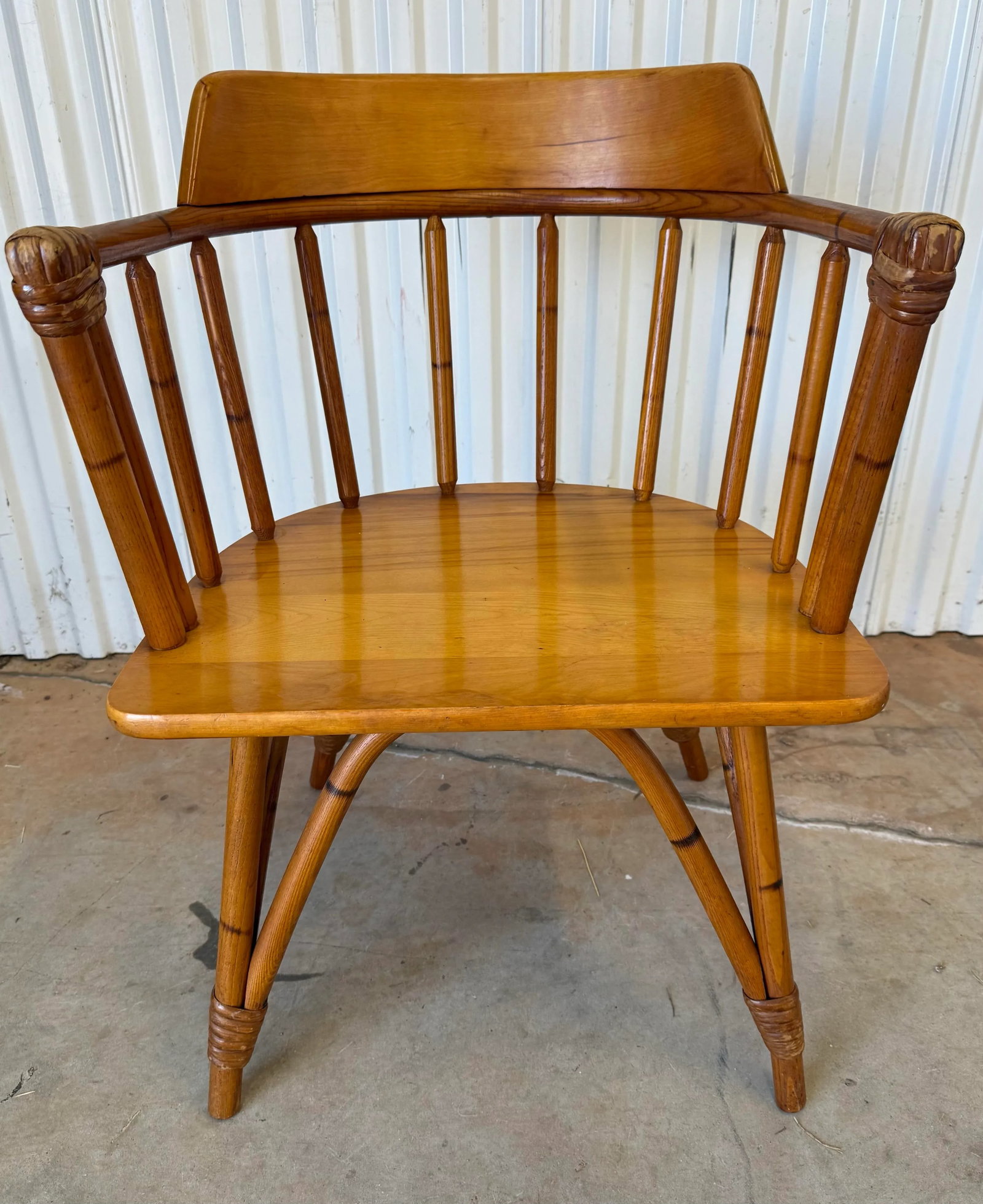 Vintage Heywood Wakefield Ashcraft Line Captains Chairs – Set of 2 - 6