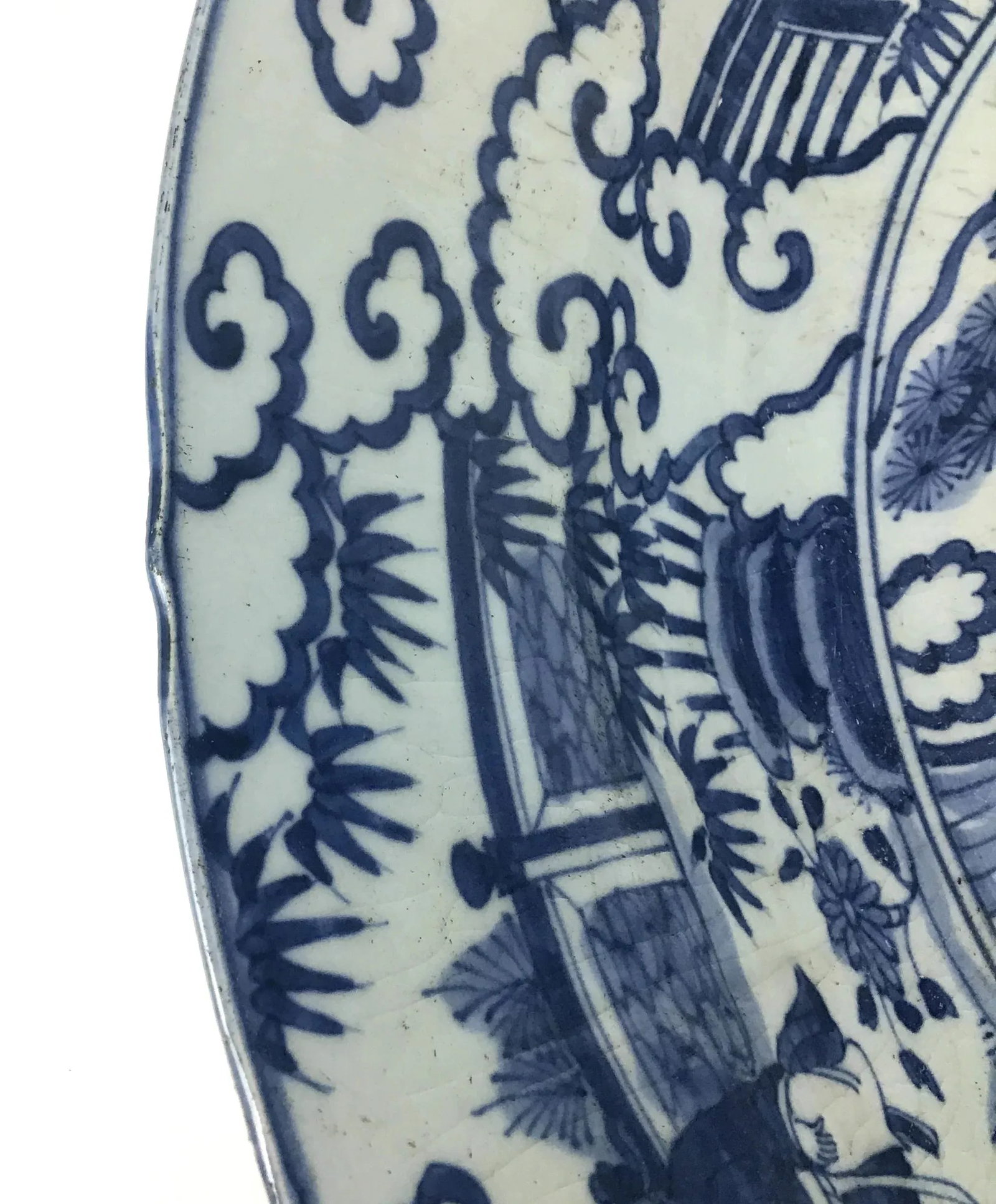 Mid 1800's Chinese Antique Porcelain Charger - 8