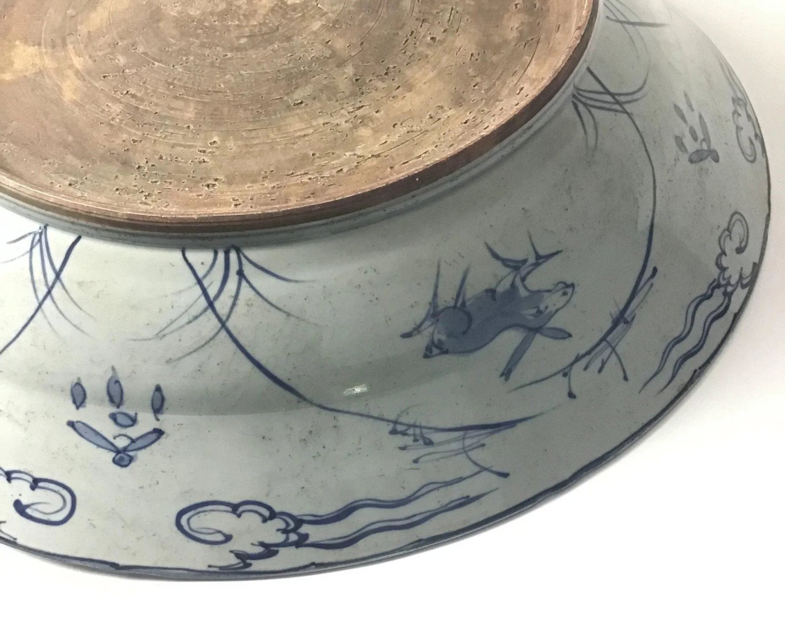 Mid 1800's Chinese Antique Porcelain Charger - 9