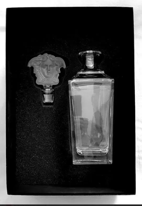 Versace Rosenthal Medusa Decanter New in Box - Treasury - 10