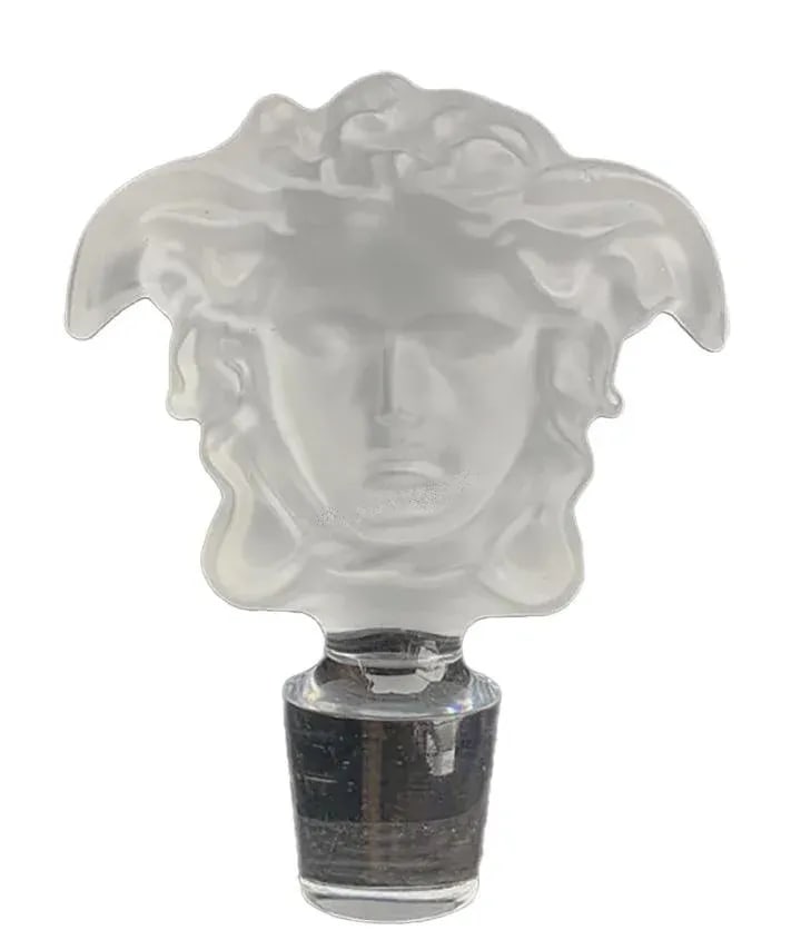 Versace Rosenthal Medusa Decanter New in Box - Treasury - 2