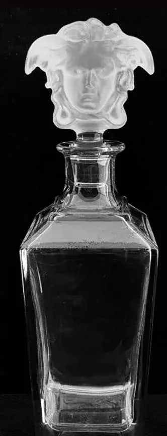 Versace Rosenthal Medusa Decanter New in Box - Treasury - 3