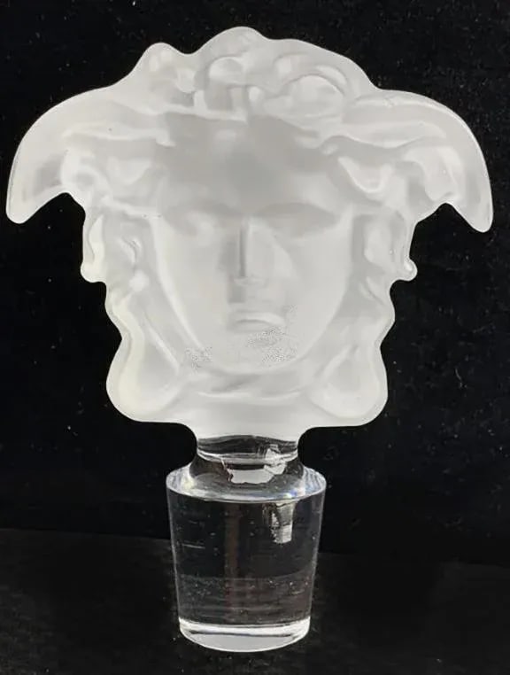 Versace Rosenthal Medusa Decanter New in Box - Treasury - 4