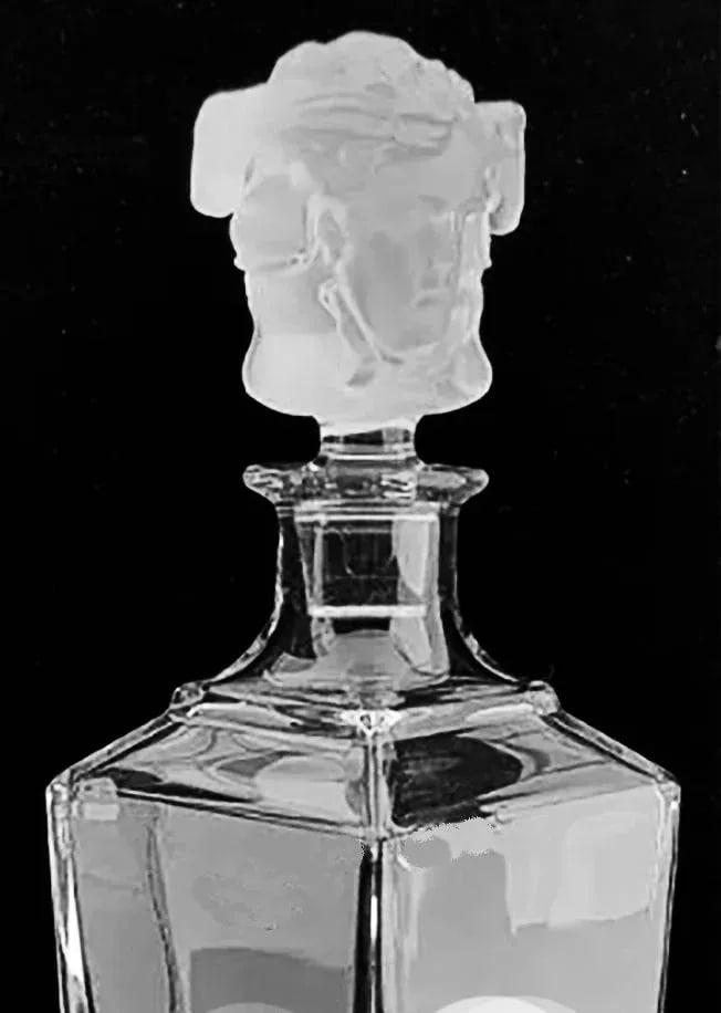 Versace Rosenthal Medusa Decanter New in Box - Treasury - 5