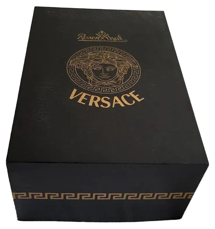 Versace Rosenthal Medusa Decanter New in Box - Treasury - 8