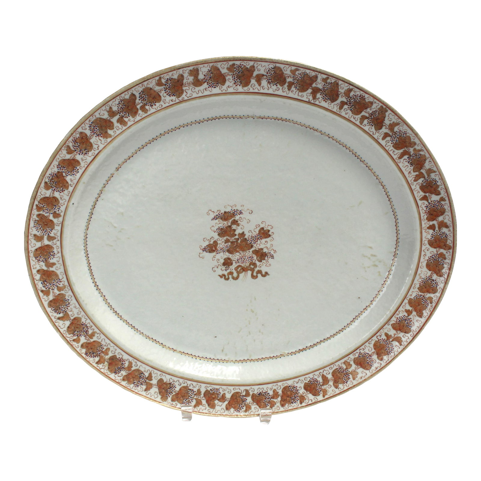 Circa 1780-1810 Chinese Export Porcelain Platter (1 of 6)