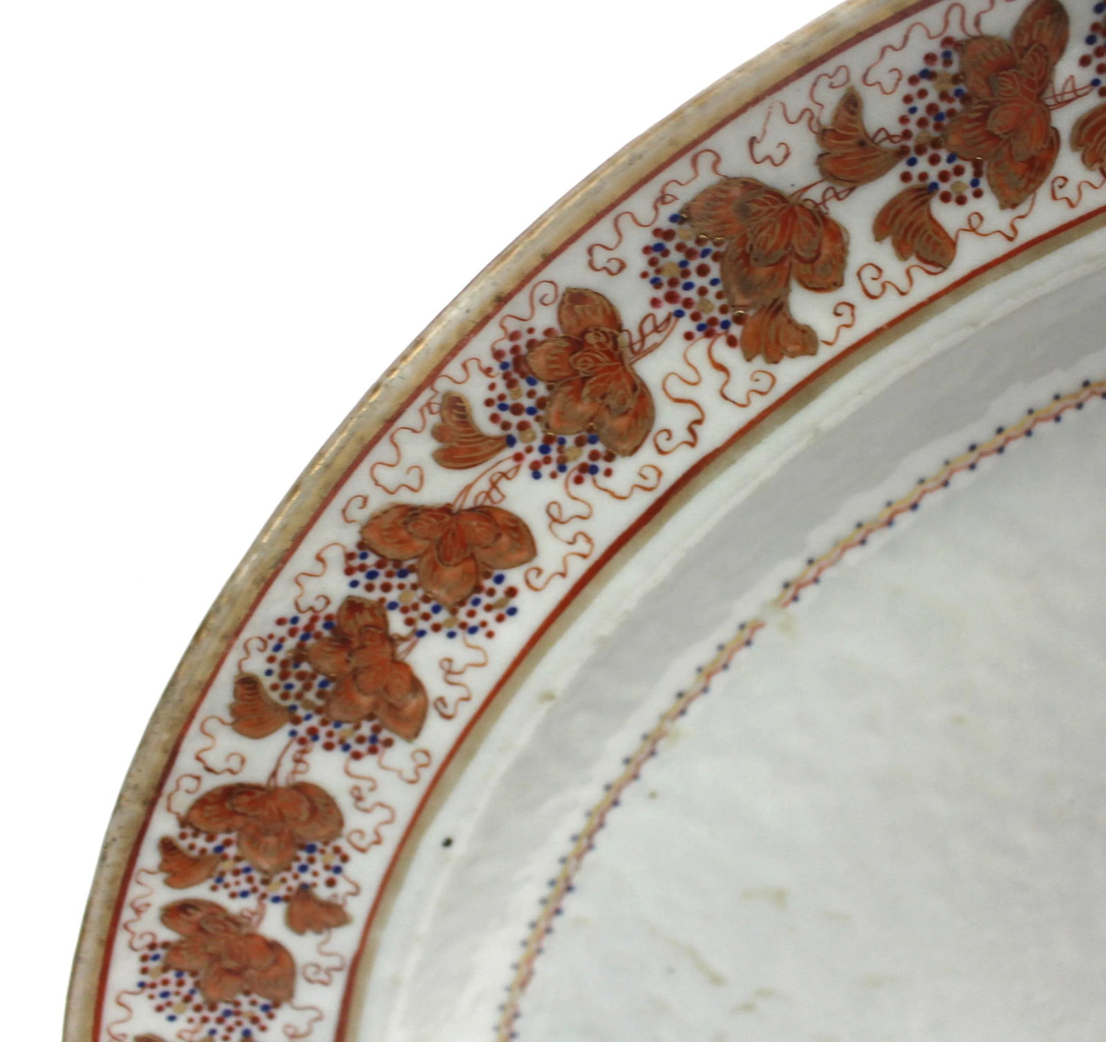 Circa 1780-1810 Chinese Export Porcelain Platter - 5