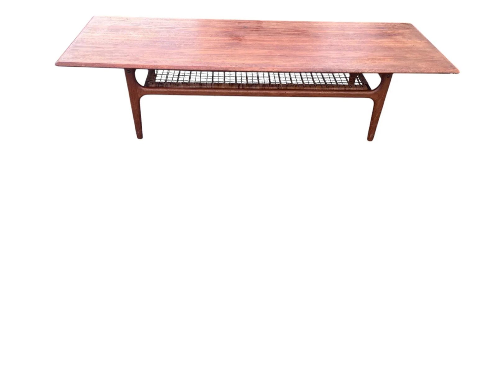 1960's Vintage Danish Modern Teak Coffee Table by Trioh - 3