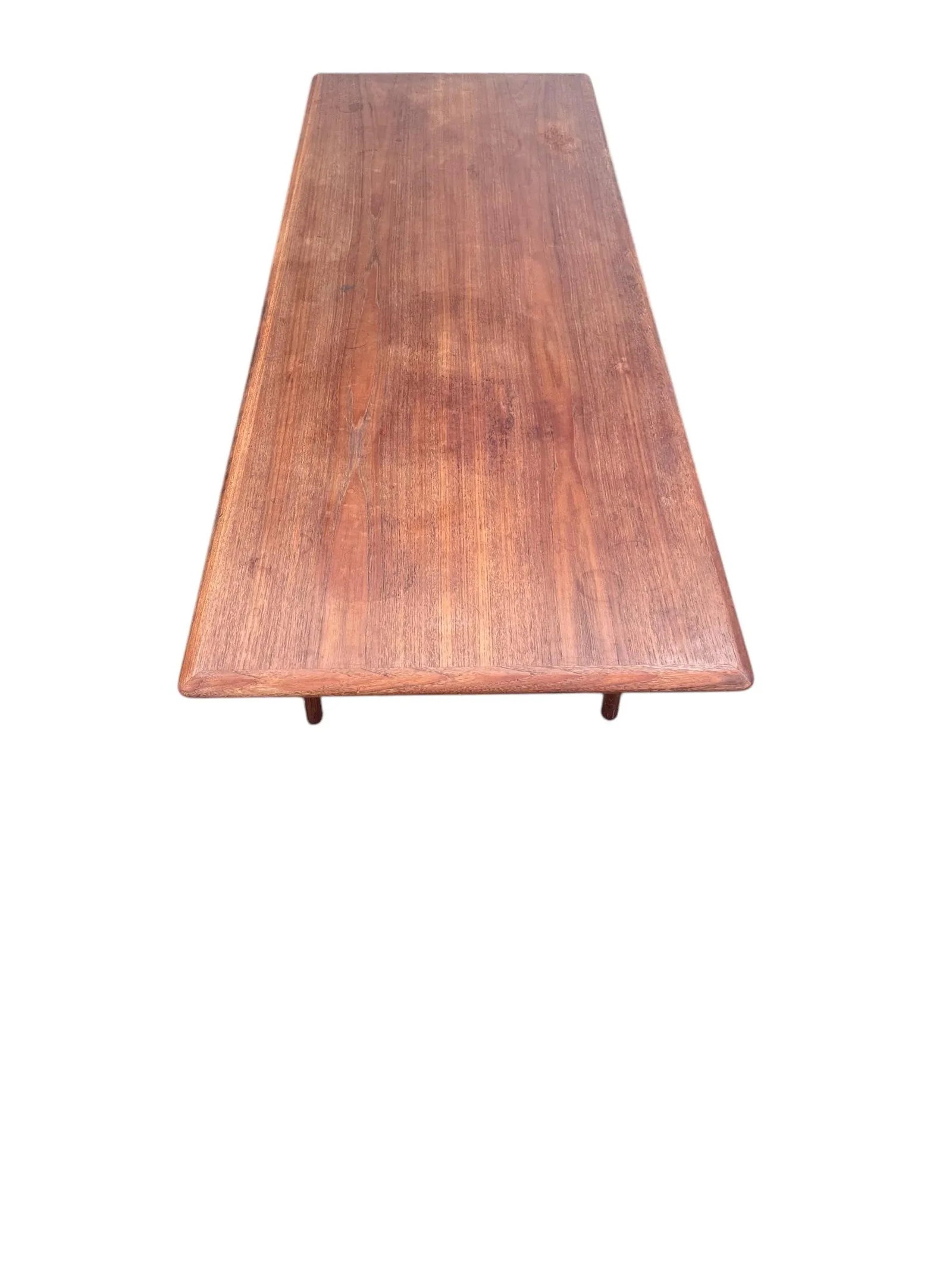 1960's Vintage Danish Modern Teak Coffee Table by Trioh - 4