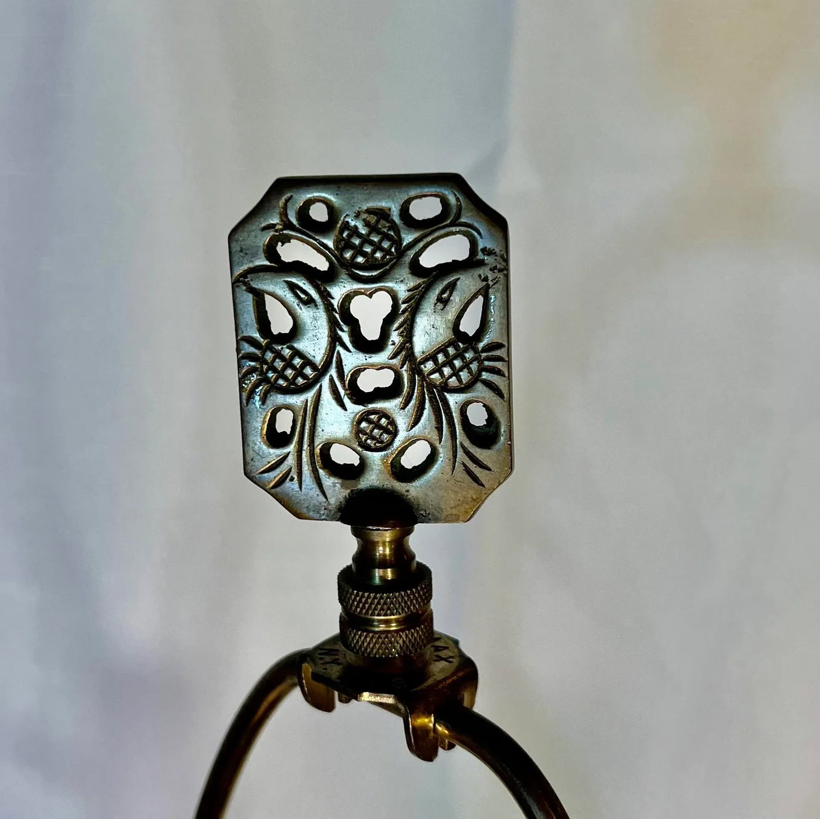 Vintage Chinoiserie Tole Tea Tin Canister Table Lamp by Wildwood - 8