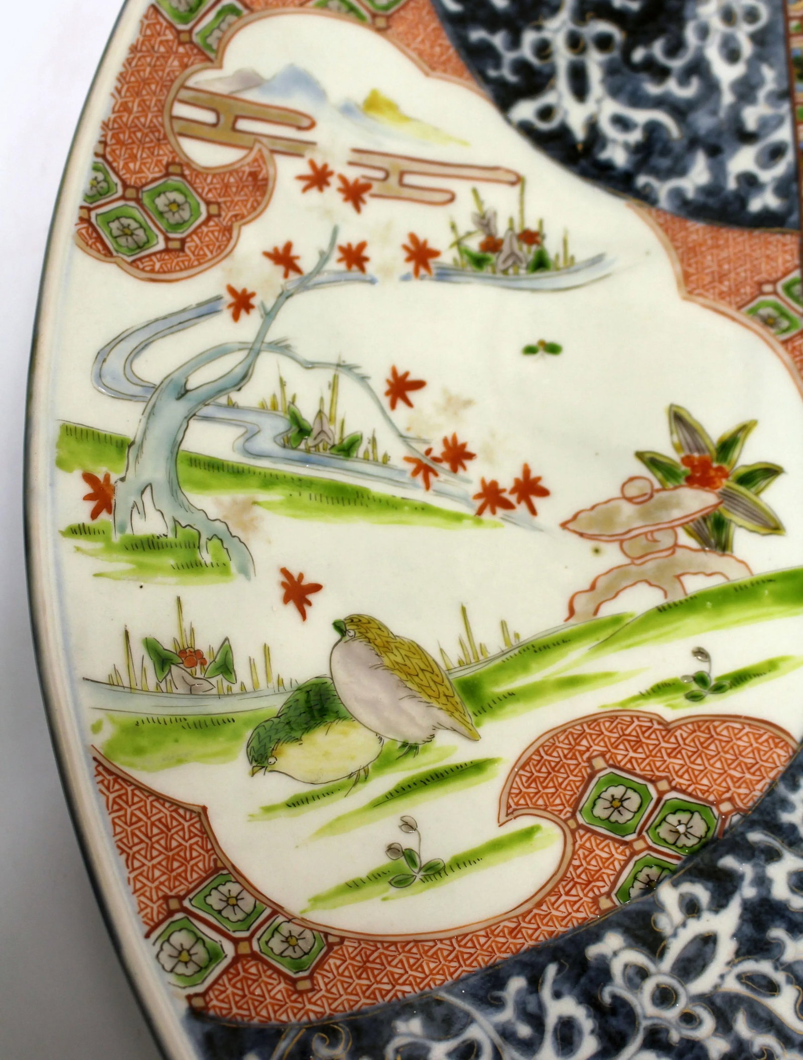 Circa 1860-80 Japanese Imari Grand Scale Charger - 9