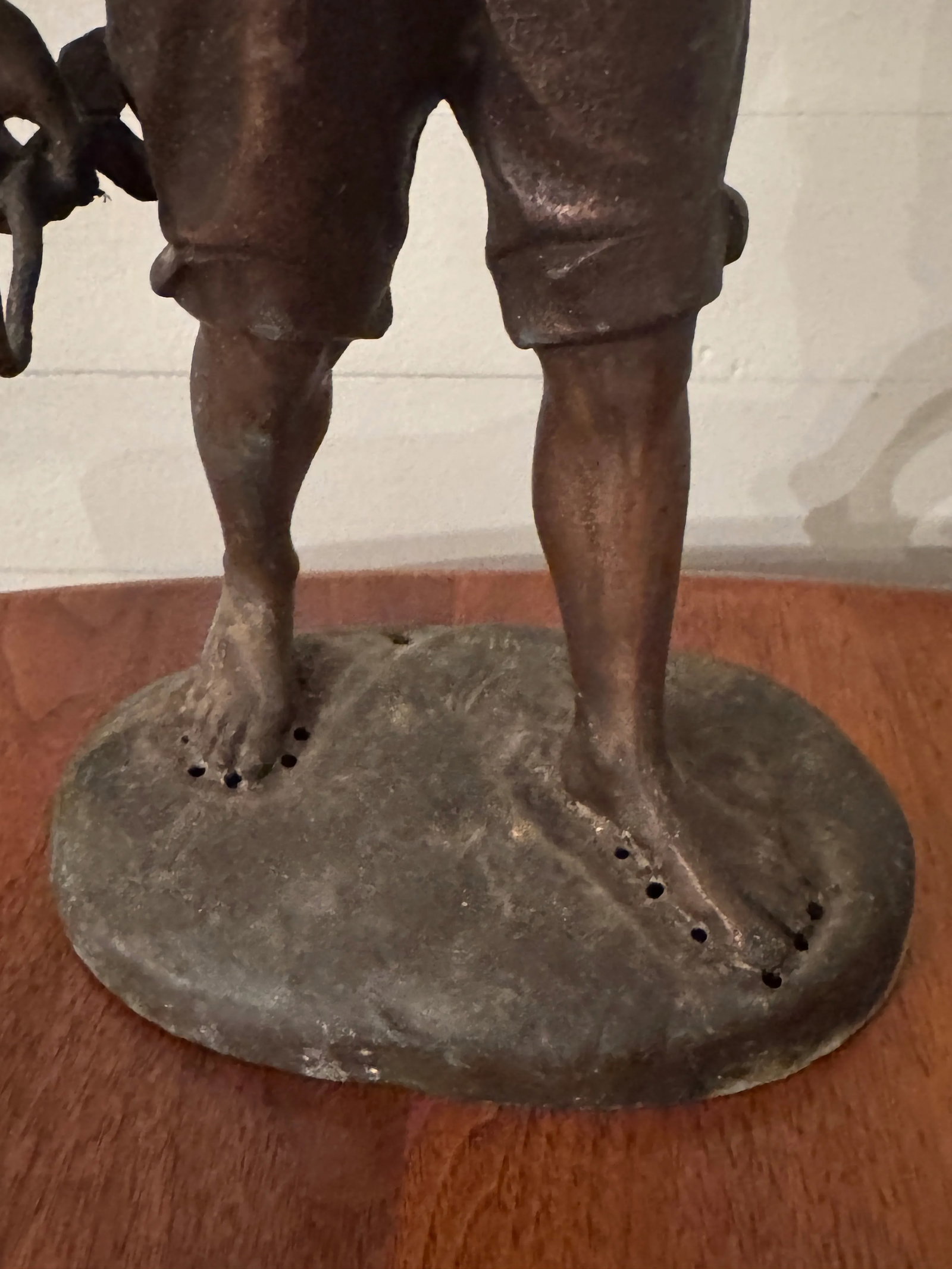 Mid 19th Century After Auguste Moreau Bronze Statue of a Boy - 4