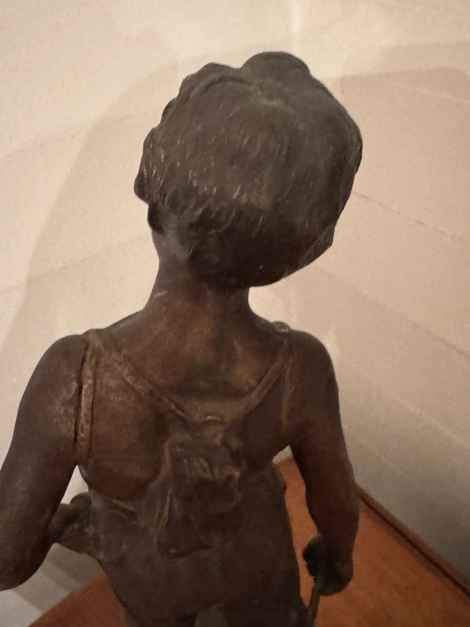 Mid 19th Century After Auguste Moreau Bronze Statue of a Boy - 6