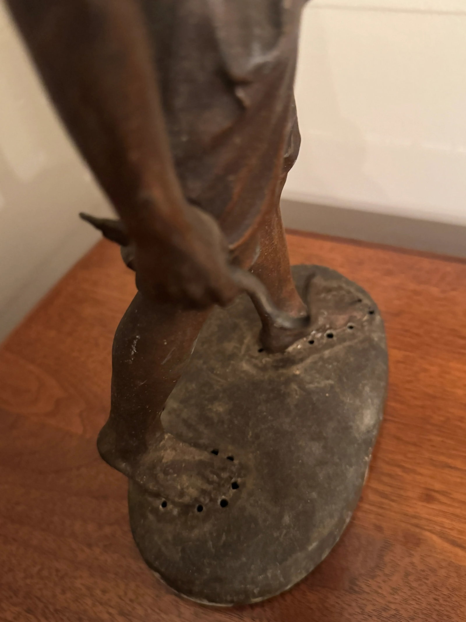 Mid 19th Century After Auguste Moreau Bronze Statue of a Boy - 9