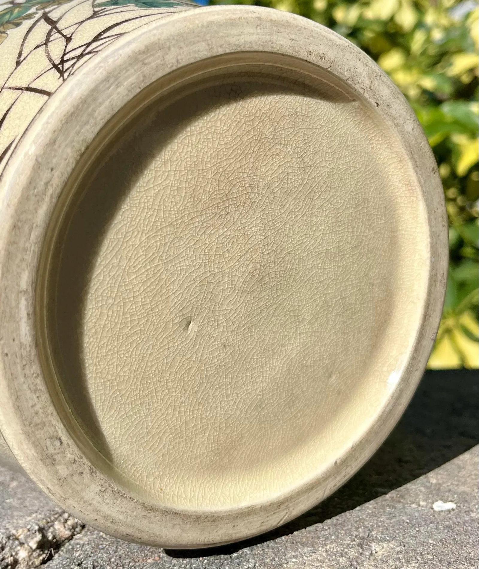 Antique Japanese Satsuma Pottery Vase - 11