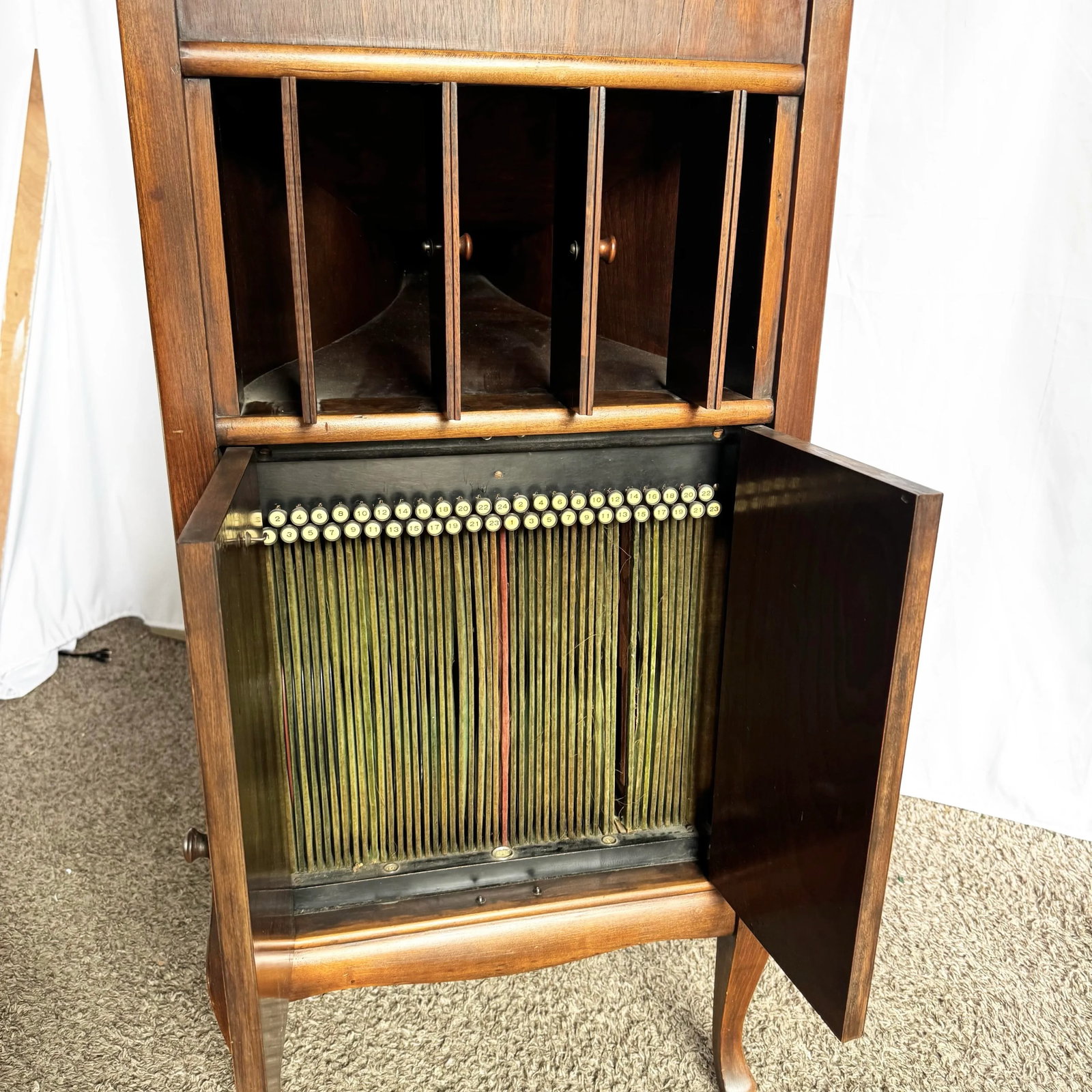 Antique Columbia Grafonola Phonograph Turn Table - 6