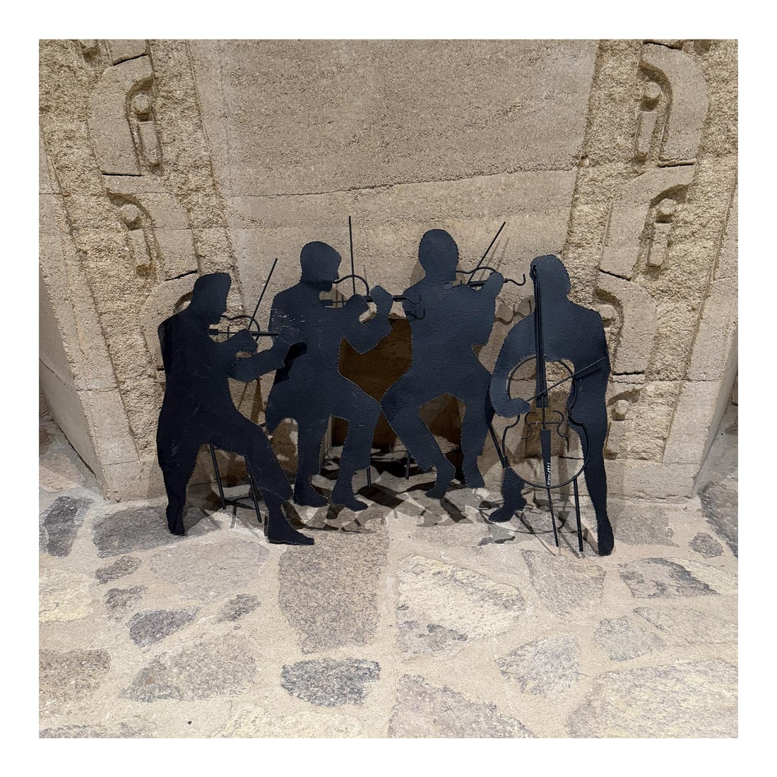 1970s Curtis Jere Mid-Century Modern Iron Music Band Sculpture Mid Century - 2
