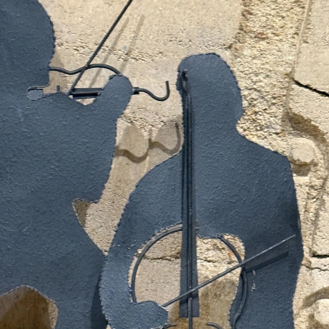 1970s Curtis Jere Mid-Century Modern Iron Music Band Sculpture Mid Century - 3