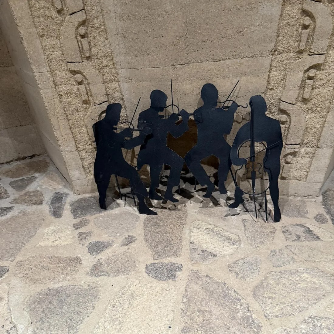 1970s Curtis Jere Mid-Century Modern Iron Music Band Sculpture Mid Century - 6