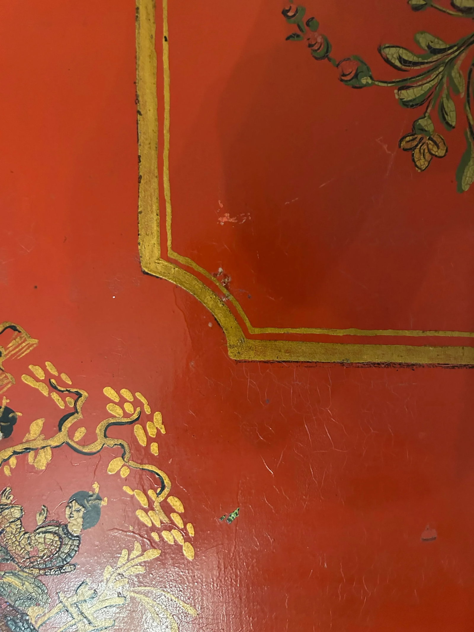 Early 20th Century Chinoiserie Tray - 11