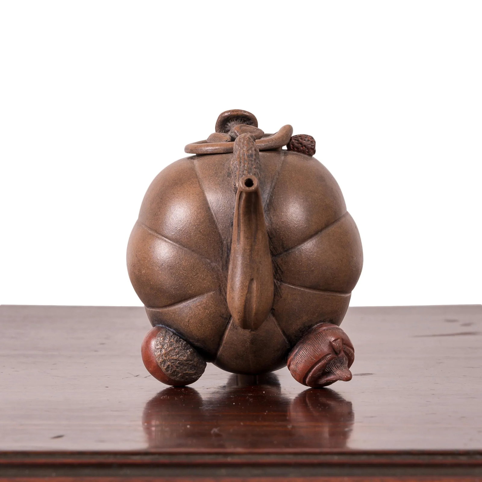 Yixing 'Hundred-Fruit' Teapot - 4
