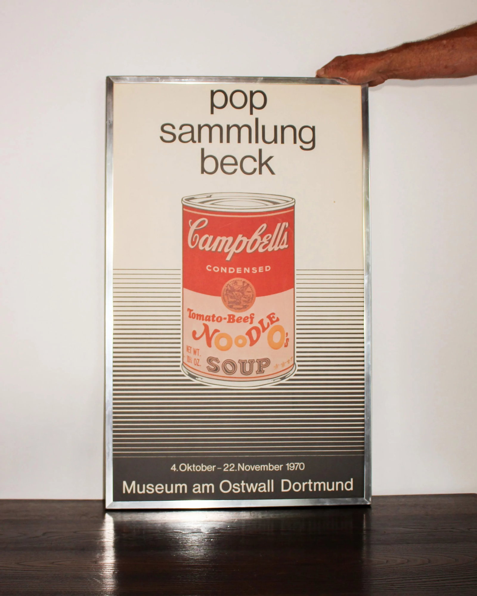 1970 "Pop Sammlung Beck" Original Exhibition Poster Print From Museum Am Ostwall, Dortmund, Germ - 2