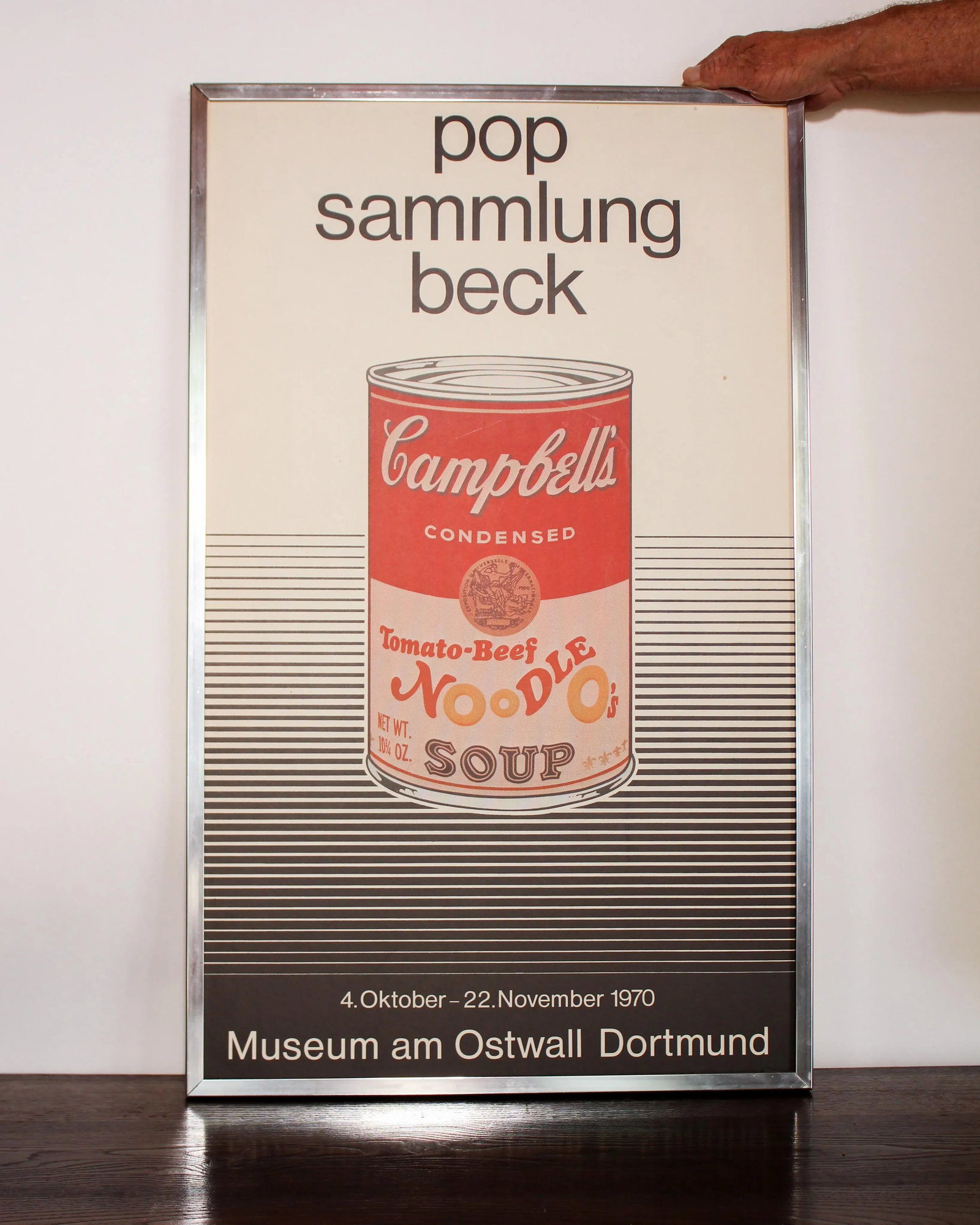 1970 "Pop Sammlung Beck" Original Exhibition Poster Print From Museum Am Ostwall, Dortmund, Germ - 3