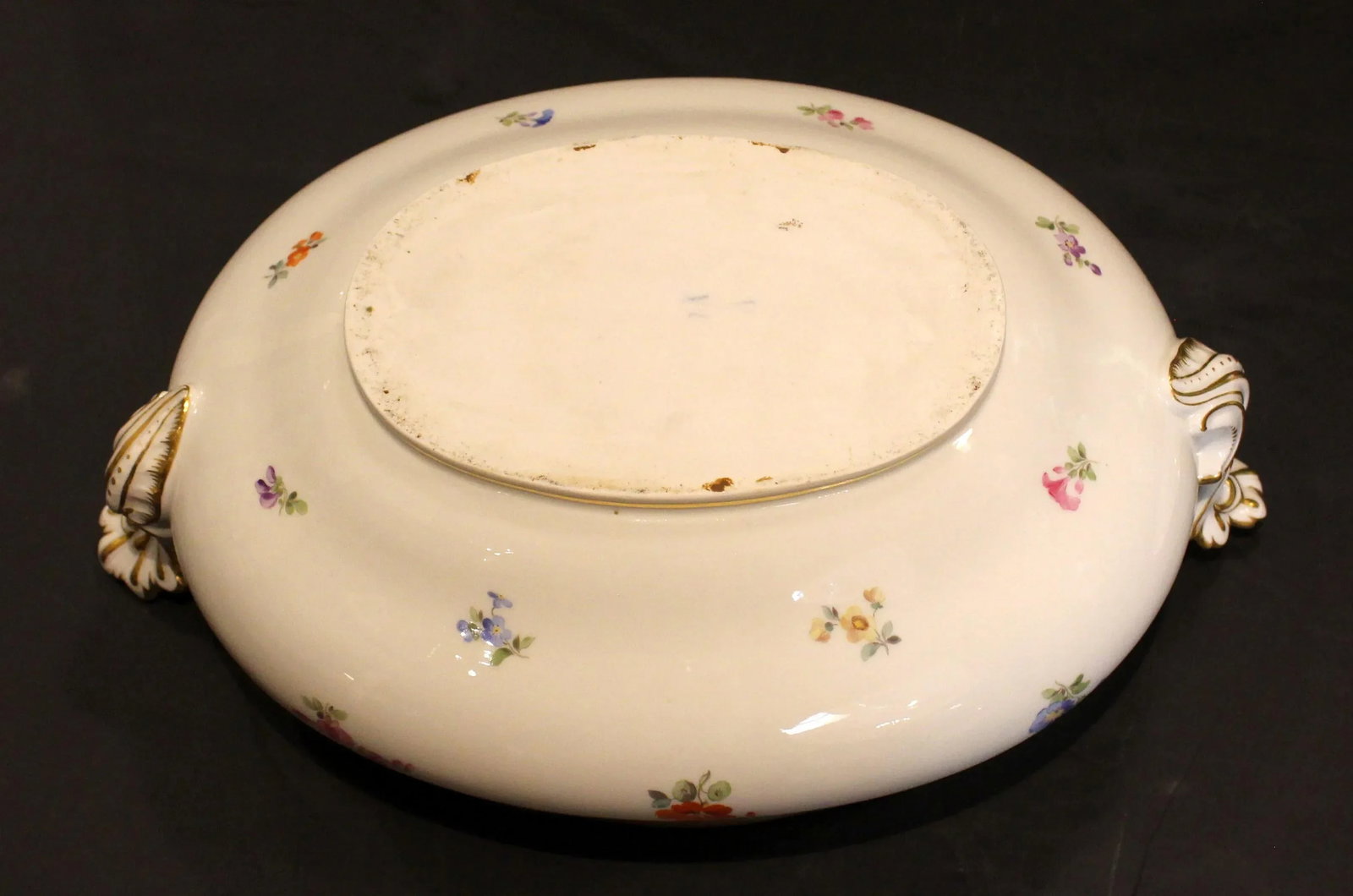 Grand Meissen Covered Soup Tureen & Undertray - 8