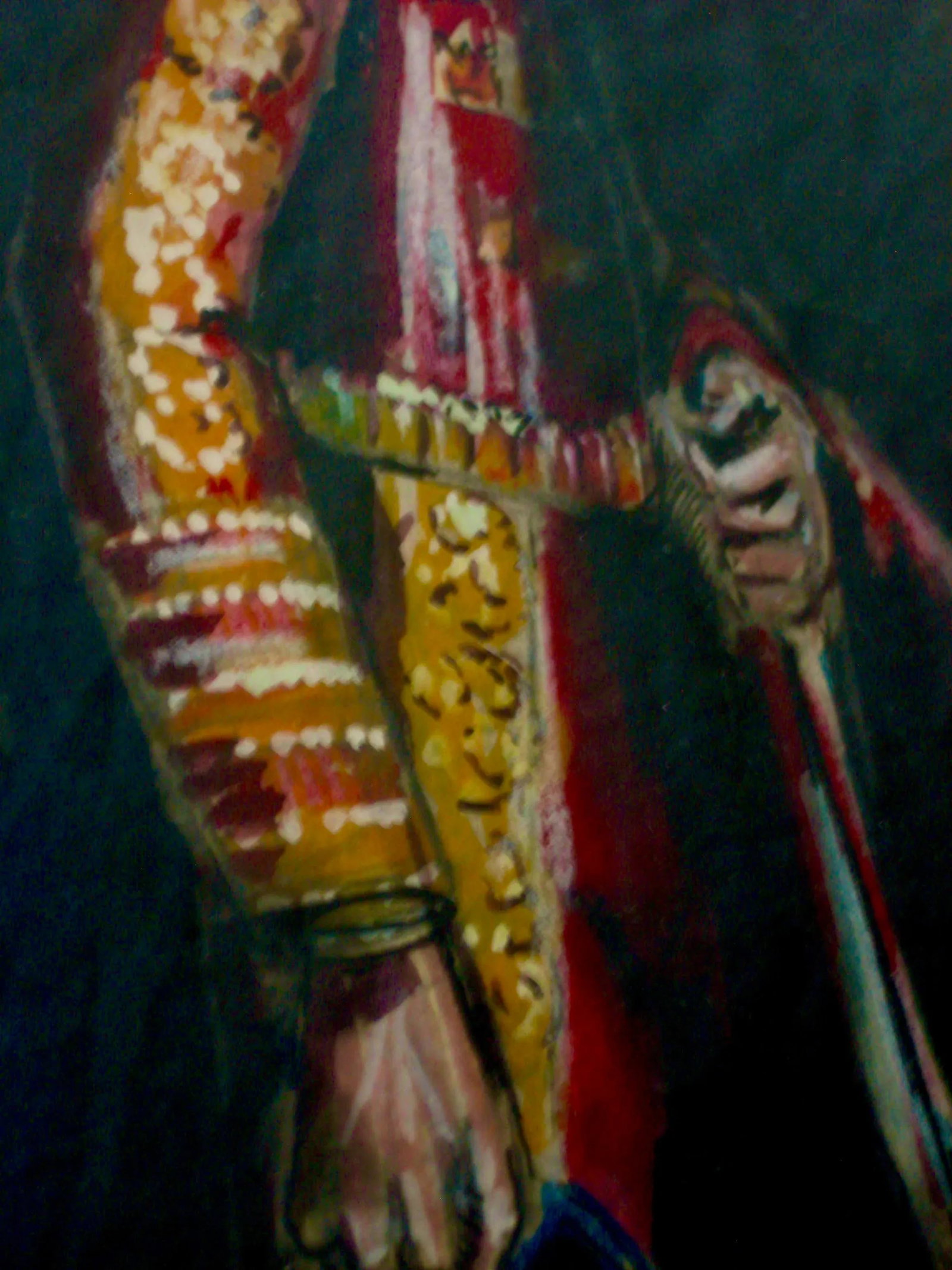 Men Portrait of a Matador Painting by Paul Winslow, Framed - 7