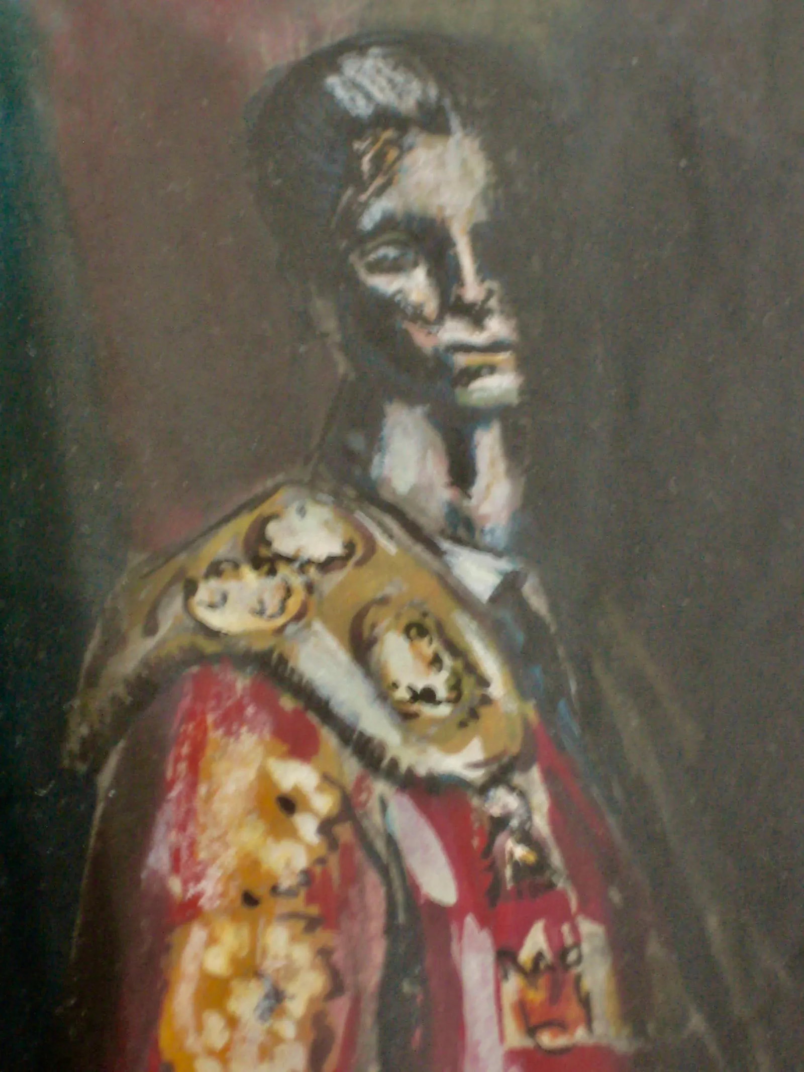 Men Portrait of a Matador Painting by Paul Winslow, Framed - 8