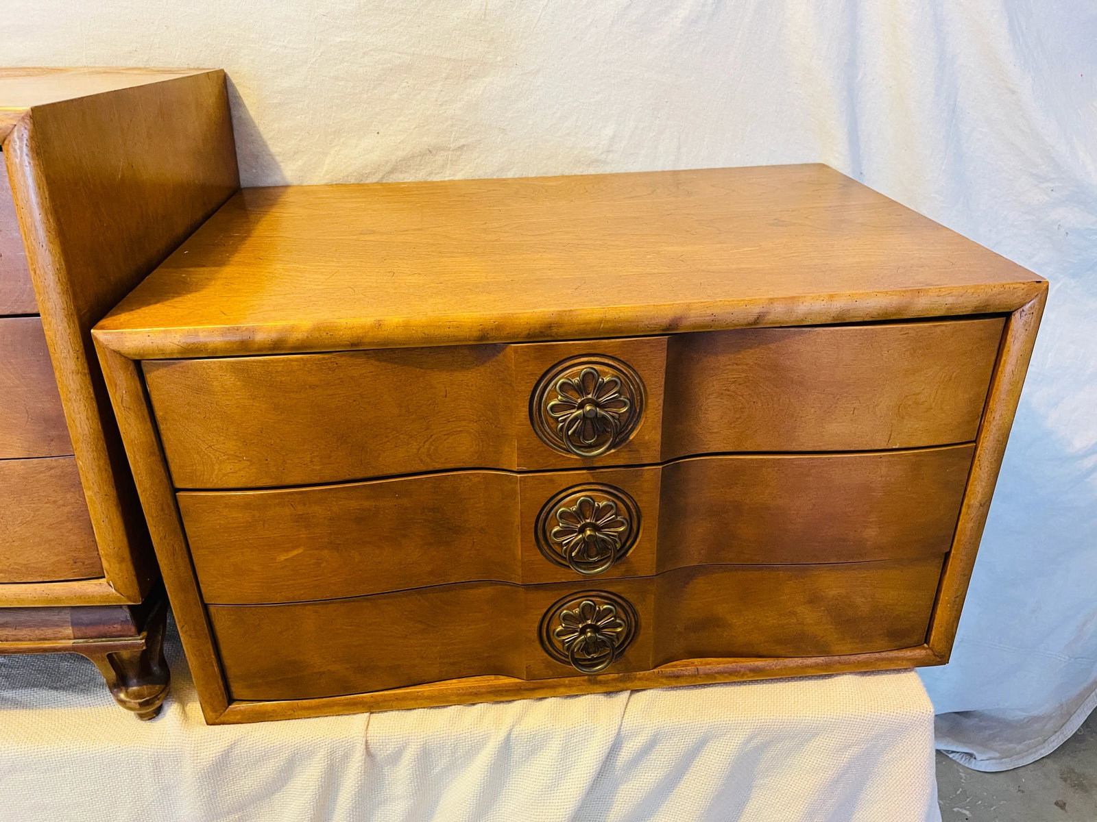Vintage Thomasville/Kent Coffey Style Tamerlane Nightstand - 8
