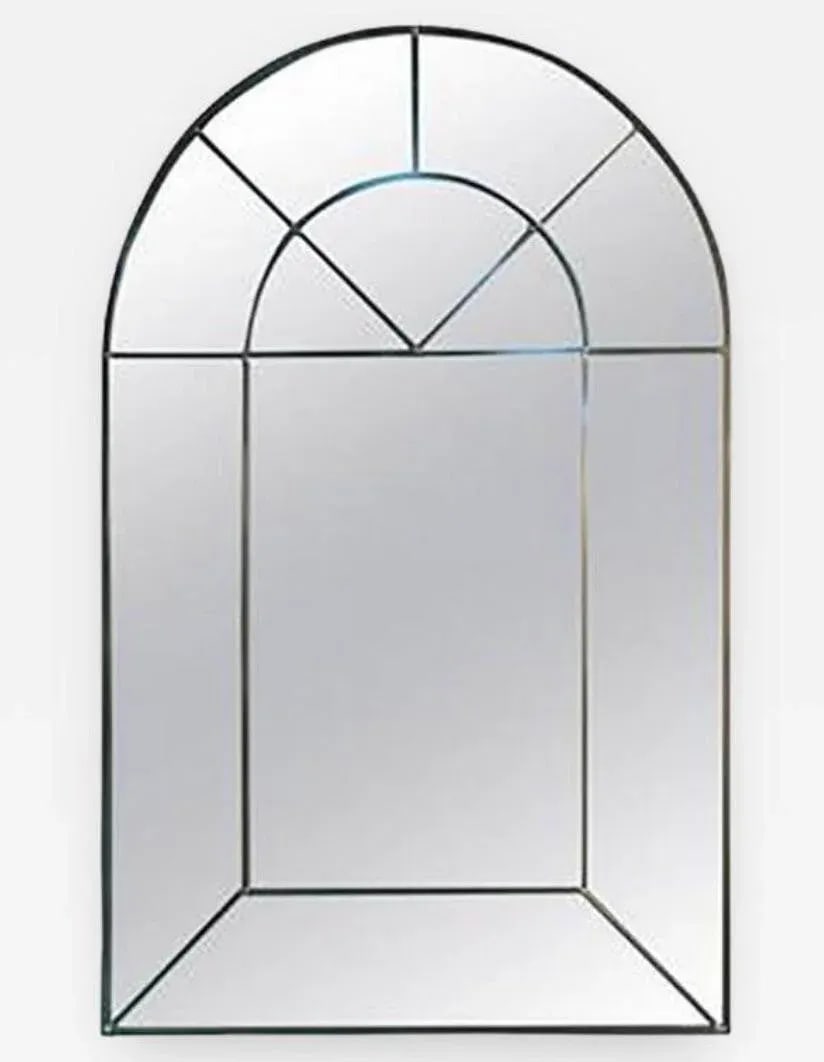 1970s Carol Canner for Carvers Guild Colonial Arch Design Wall Mount Mirror - 8