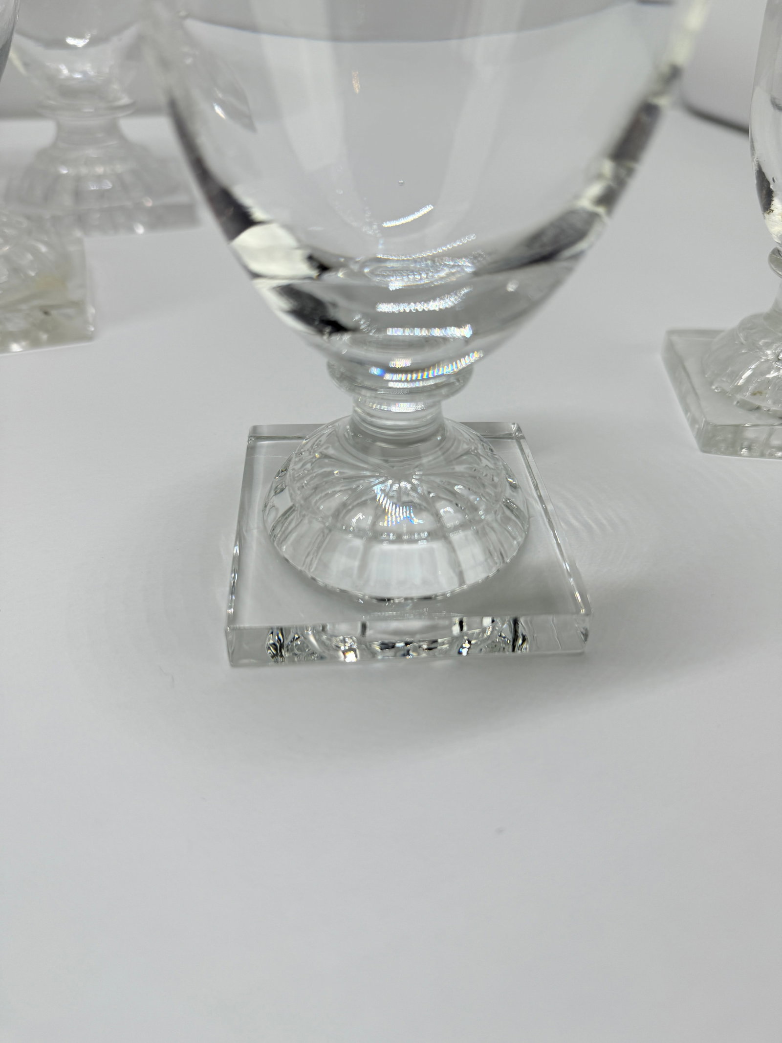 Set of Seventeen Lemon Squeezer–Foot Etched Glasses, C. 1810 & William Yeoward - 8