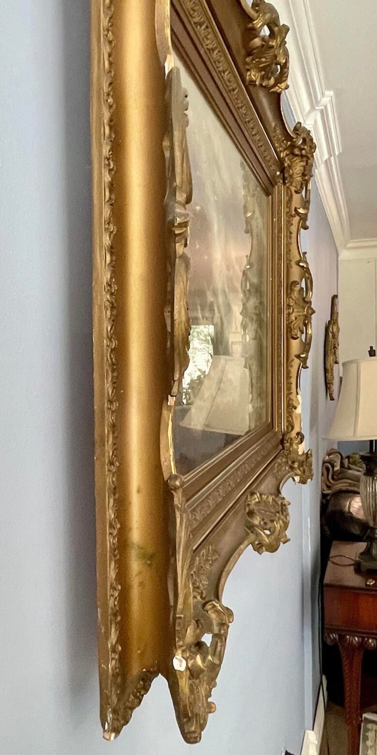 Antique Seascape Oil on Canvas, Gilded Frame, Richard Dey De Ribcowsky 1909 - 8
