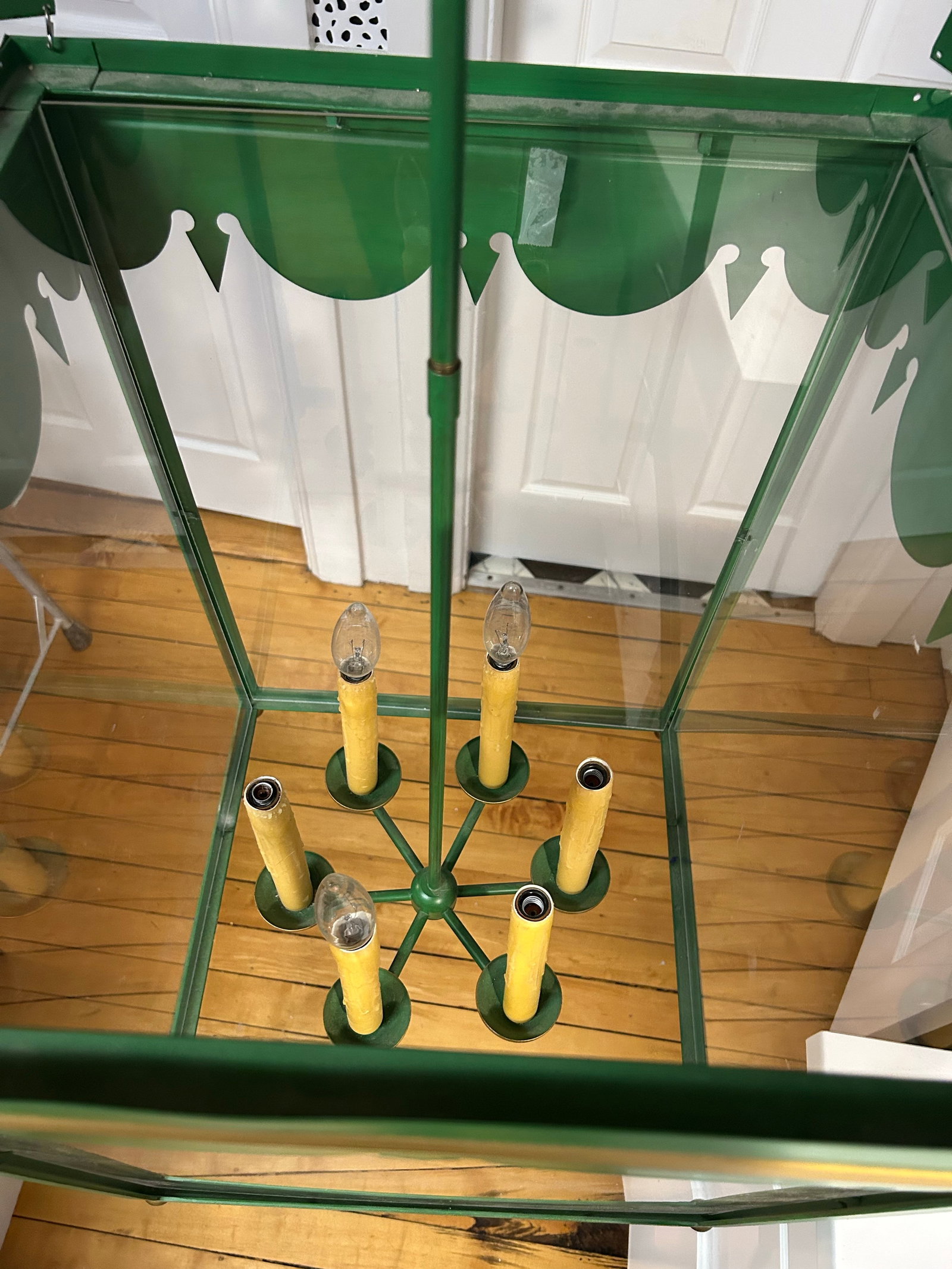 Contemporary Large Green Lantern - 4