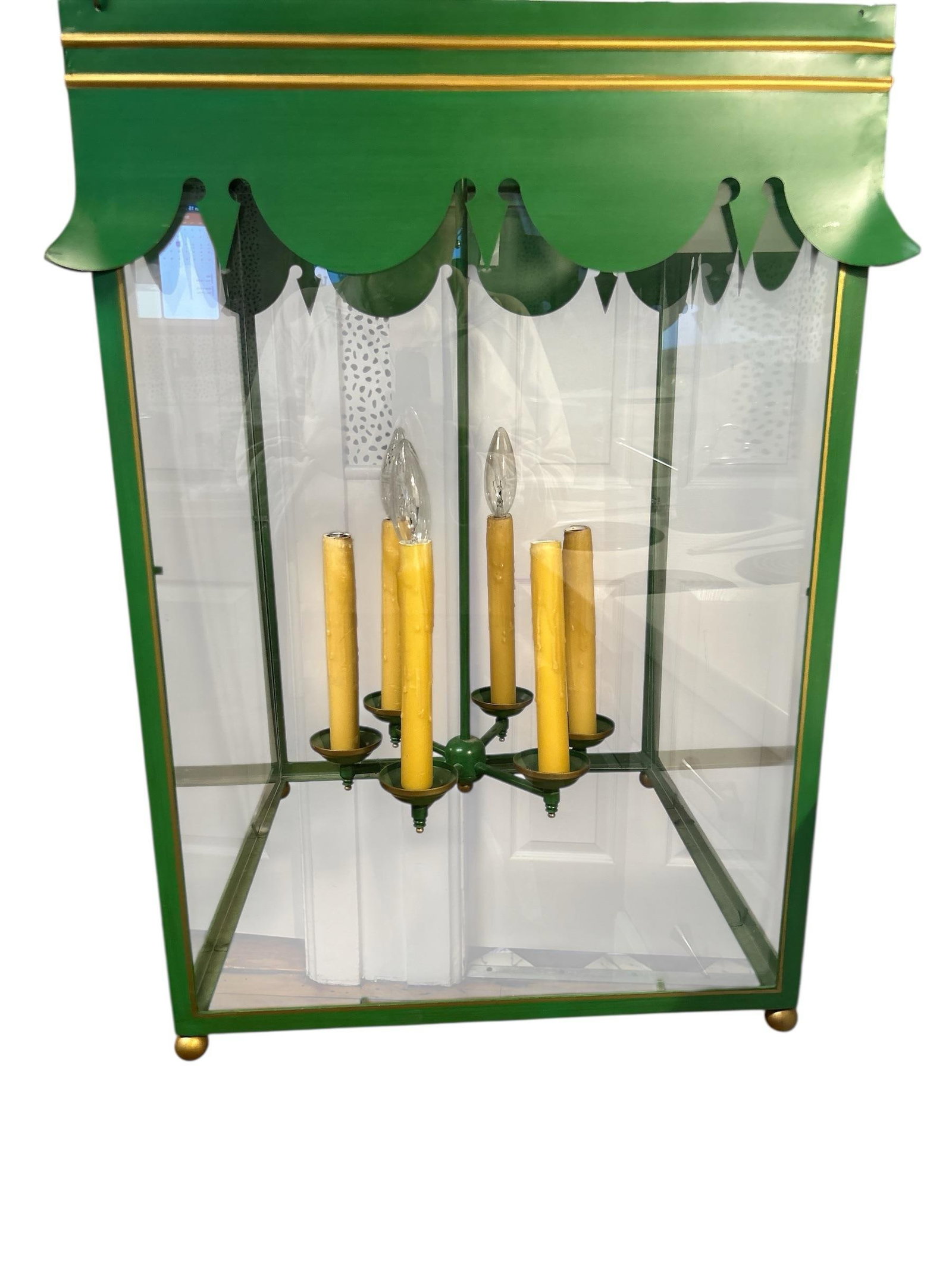 Contemporary Large Green Lantern - 5