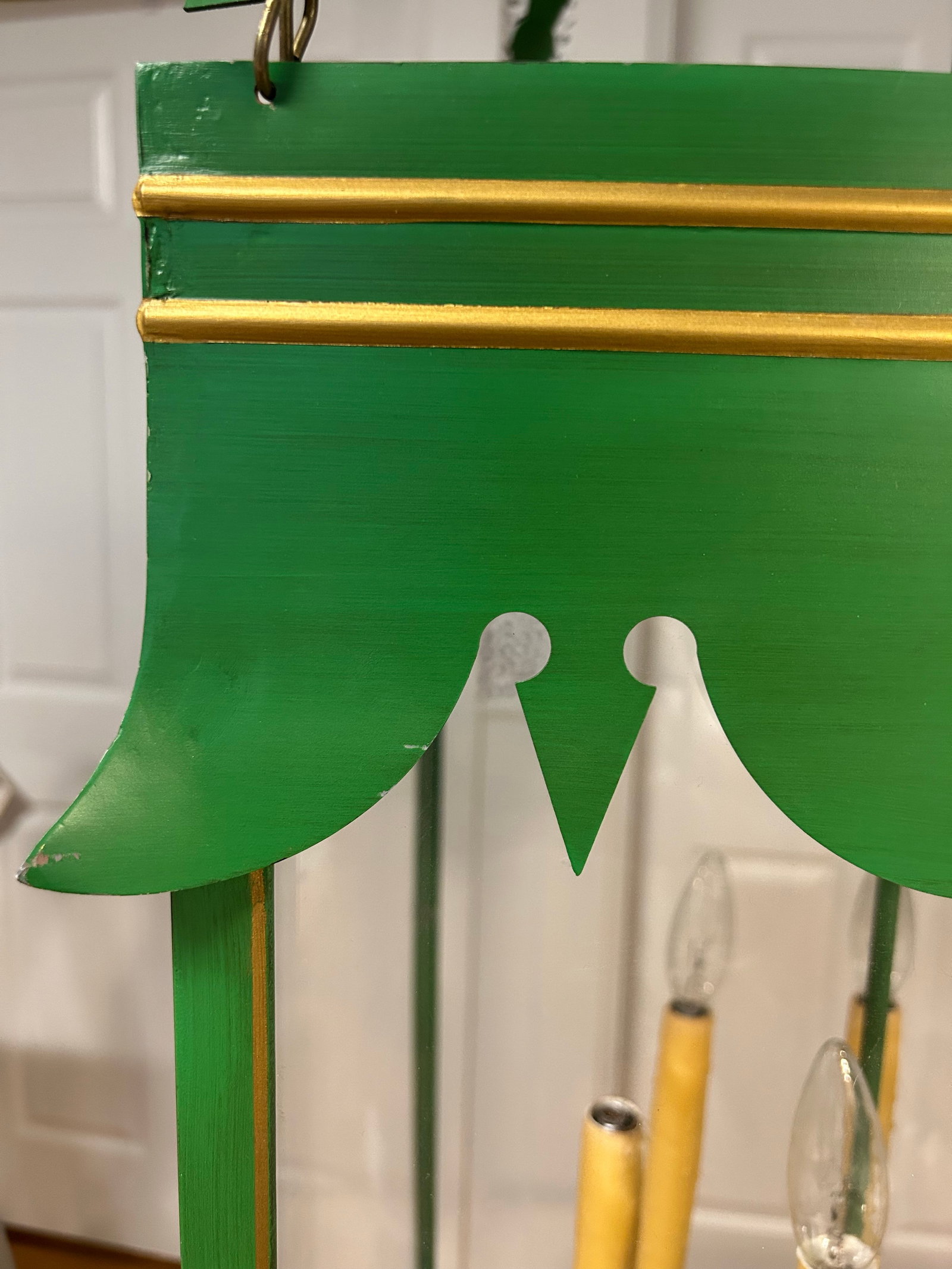 Contemporary Large Green Lantern - 6