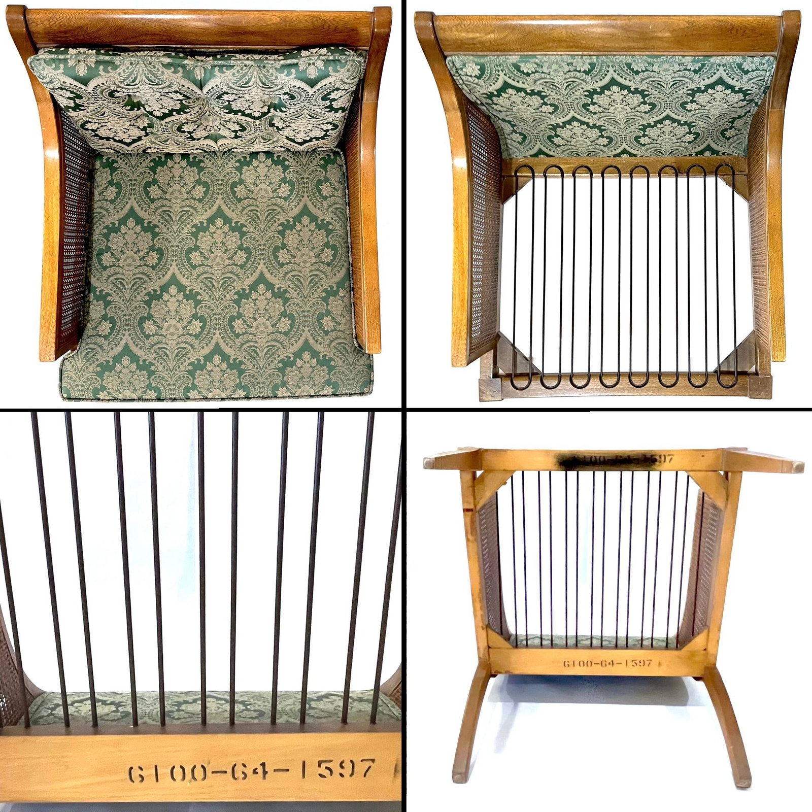 1960's Hollywood Regency Armchairs - Pair - 15